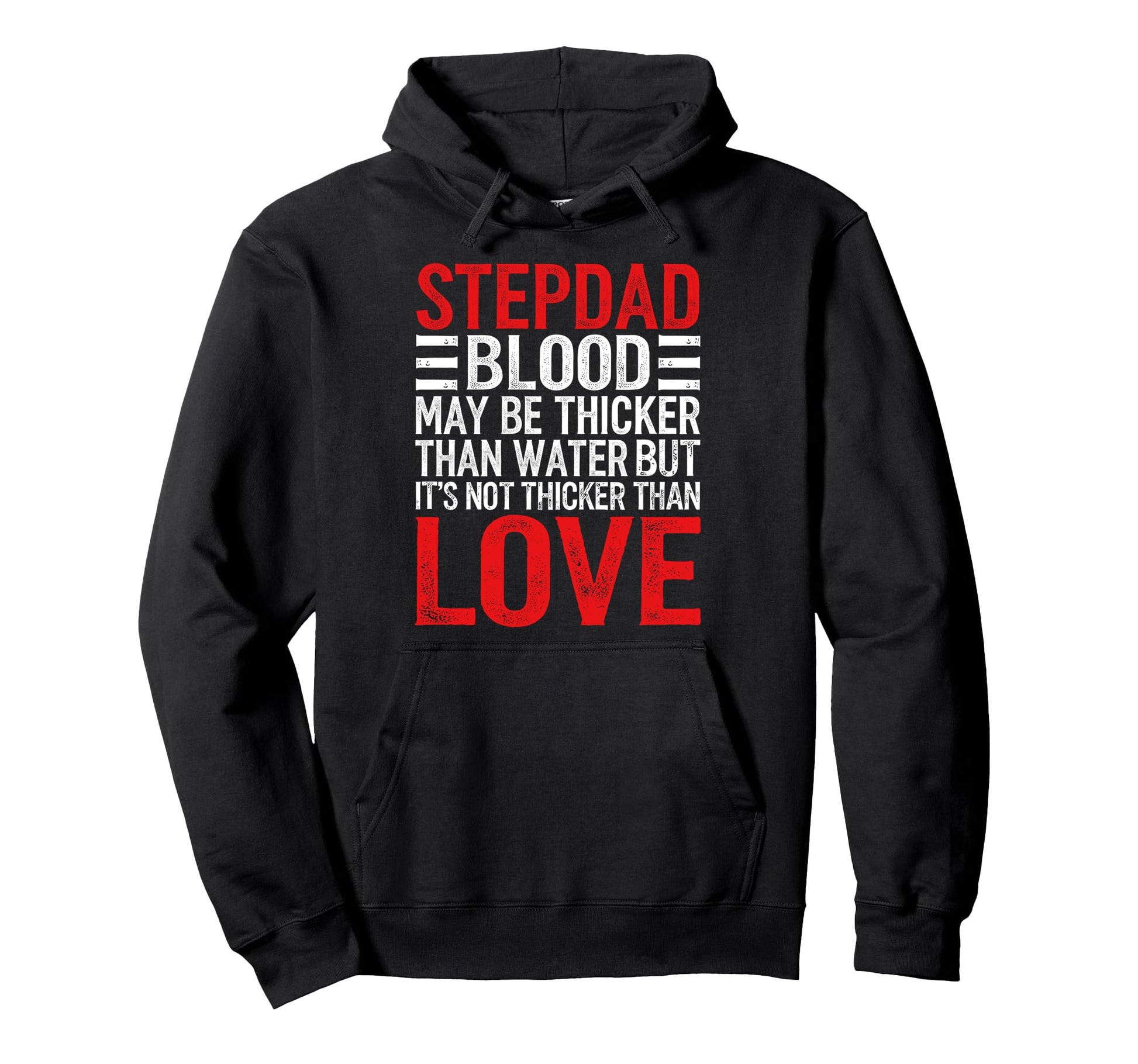 Stepdad Fathers Day Bonus Dads Who Hoodie - Minimalist Print Men Women - T-Shirt, Sweatshirt, Hoodie