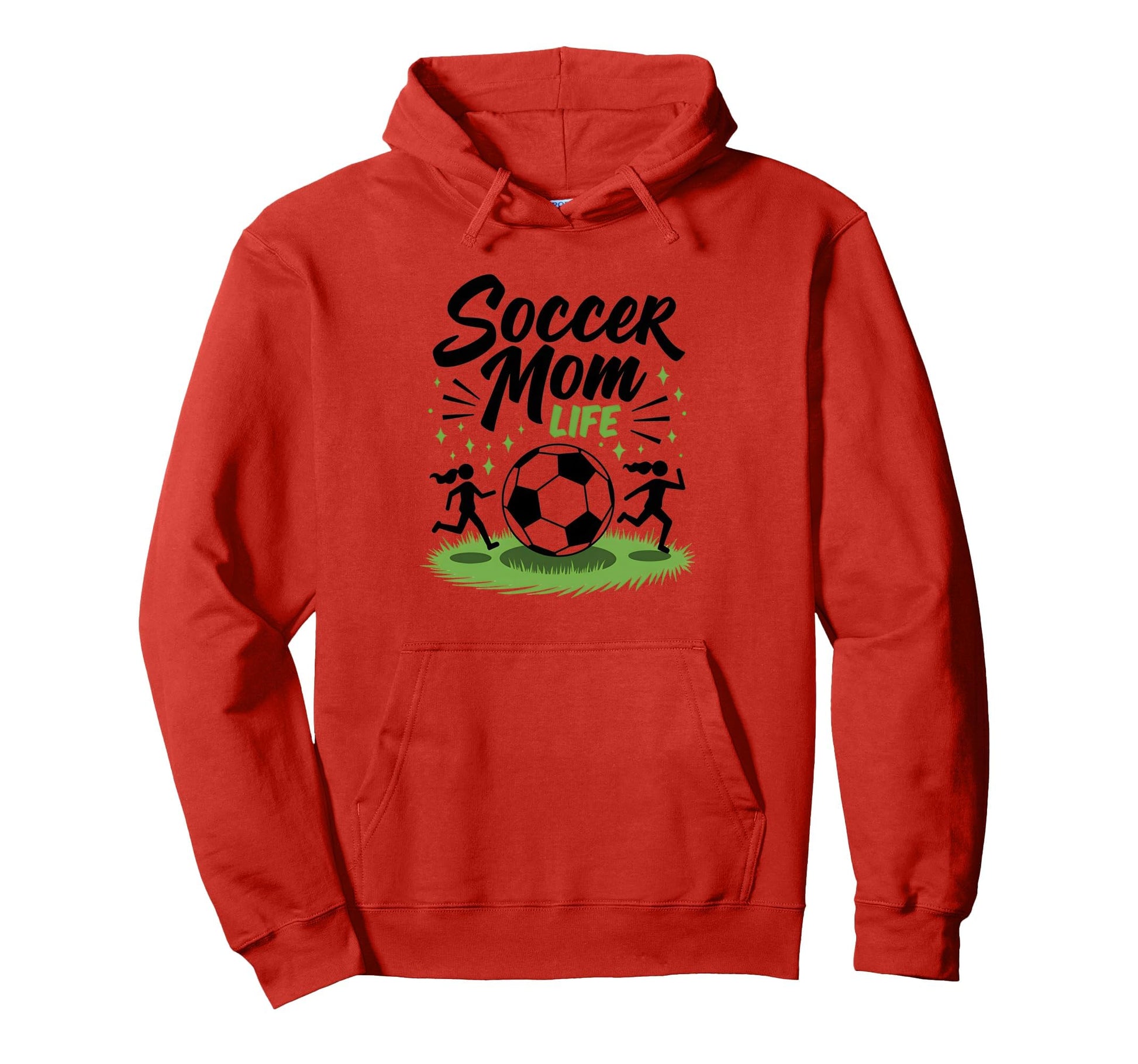 Soccer Mom Life Proud Parent Sweatshirt - Fun Novelty Design for Adults - T-Shirt, Sweatshirt, Hoodie