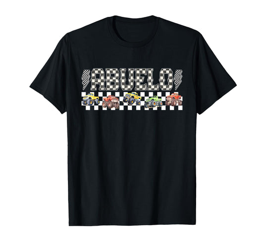 Abuelo Monster Truck Family Crew T-Shirt - Streetwear Style for Adults - T-Shirt, Sweatshirt, Hoodie