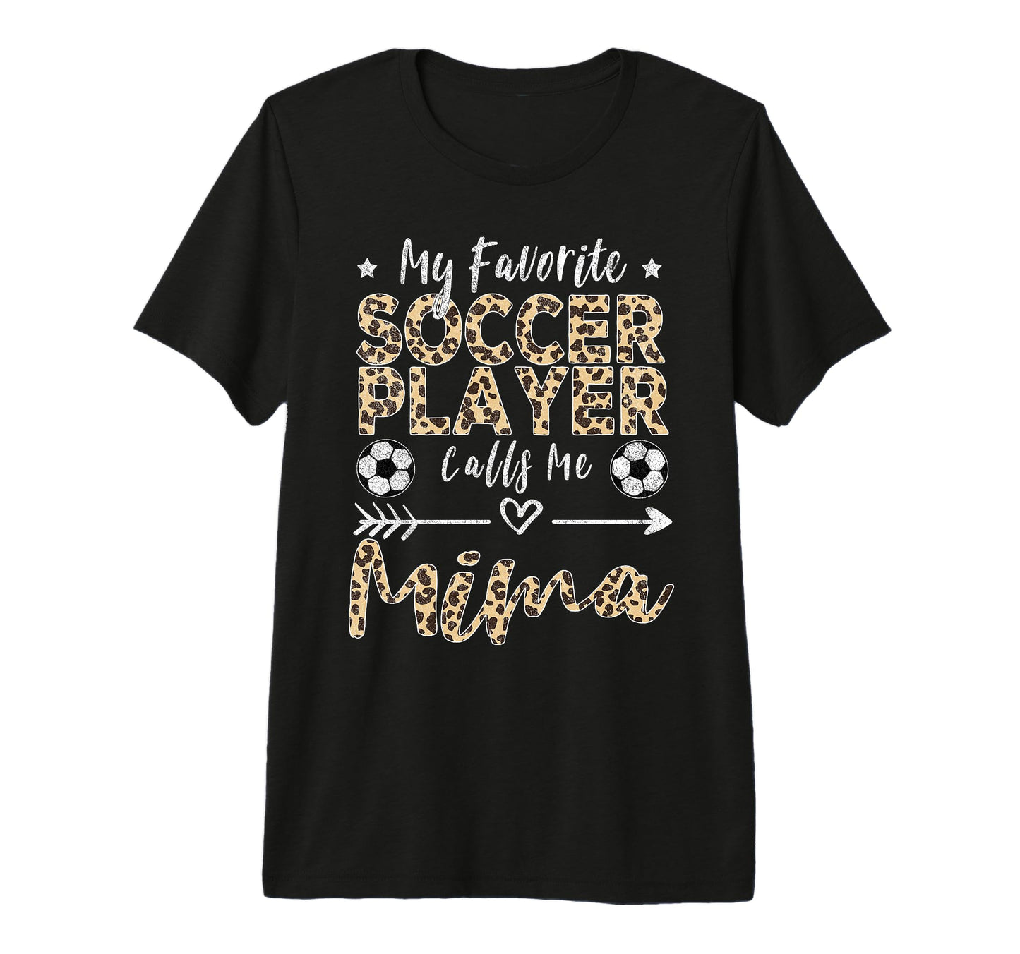 My Favorite Soccer Player Calls Me Mima T-Shirt - Graphic Print for Adults - T-Shirt, Sweatshirt, Hoodie
