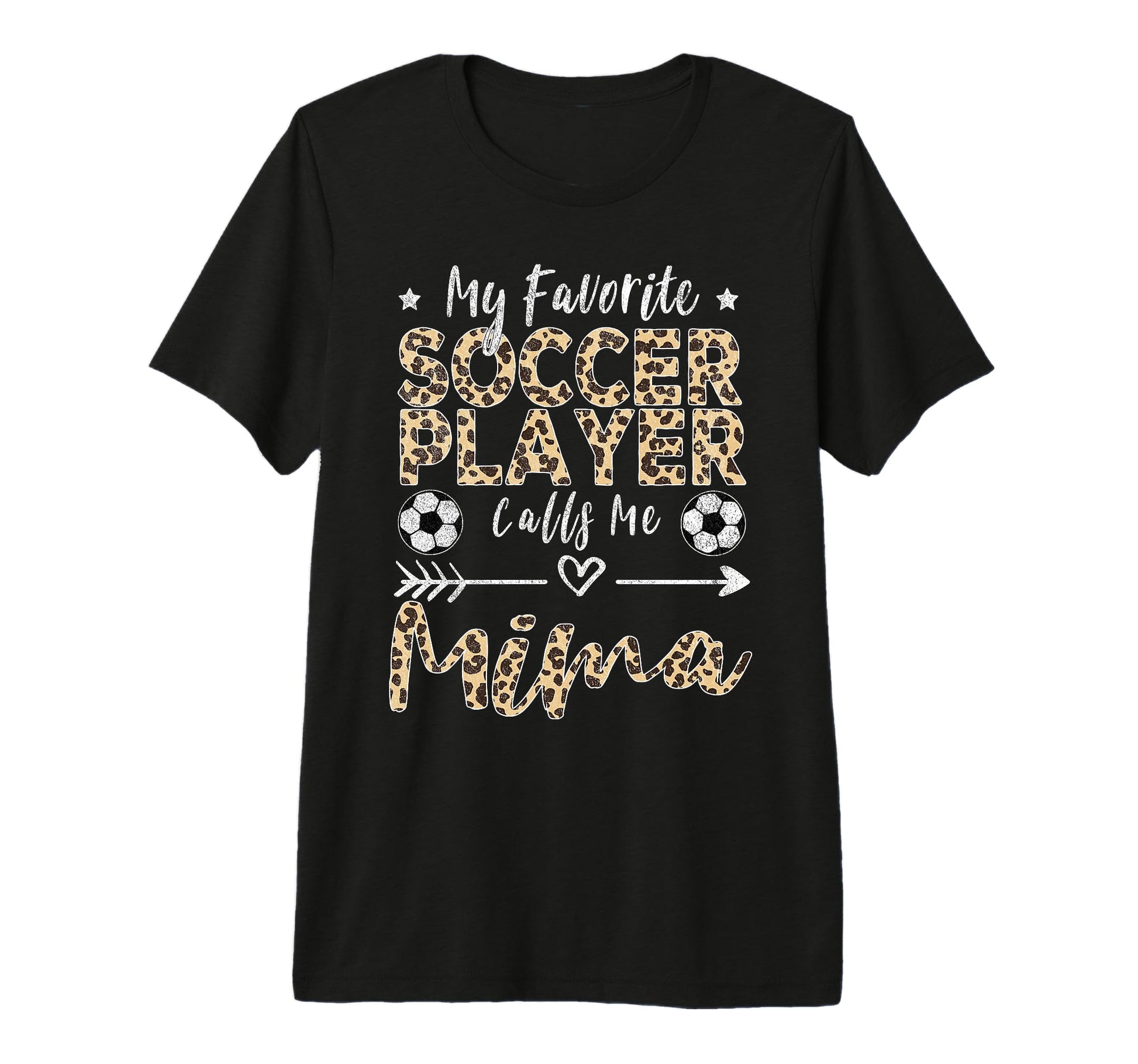 My Favorite Soccer Player Calls Me Mima T-Shirt - Graphic Print for Adults - T-Shirt, Sweatshirt, Hoodie
