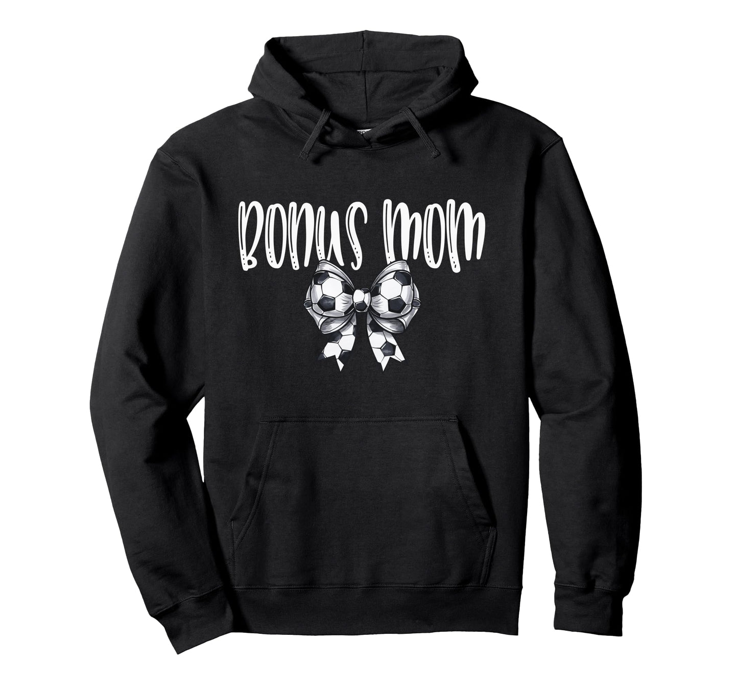 Coquette Soccer Bonus Mom Spirit Hoodie - Streetwear Style for Adults - T-Shirt, Sweatshirt, Hoodie