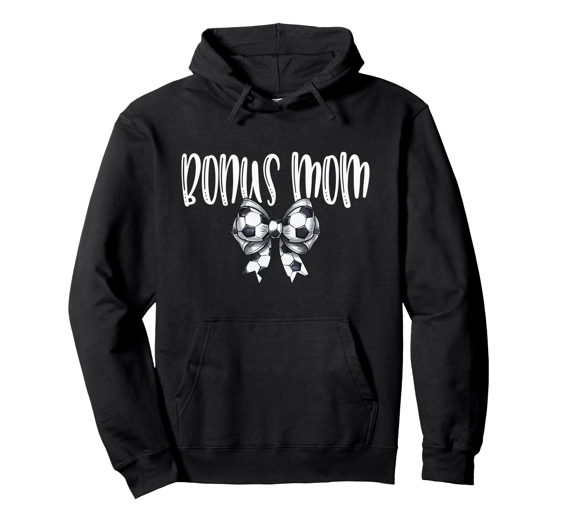 Coquette Soccer Bonus Mom Spirit Hoodie - Streetwear Style for Adults - T-Shirt, Sweatshirt, Hoodie
