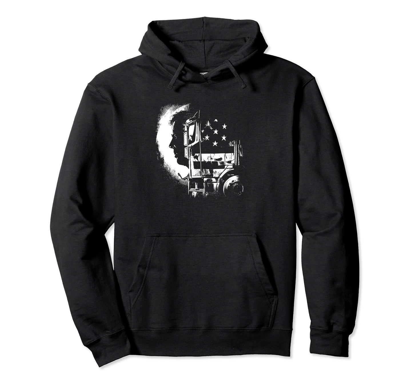 Funny Trucker American Big Rigs Diesel Hoodie - Novelty Apparel Men Women - T-Shirt, Sweatshirt, Hoodie
