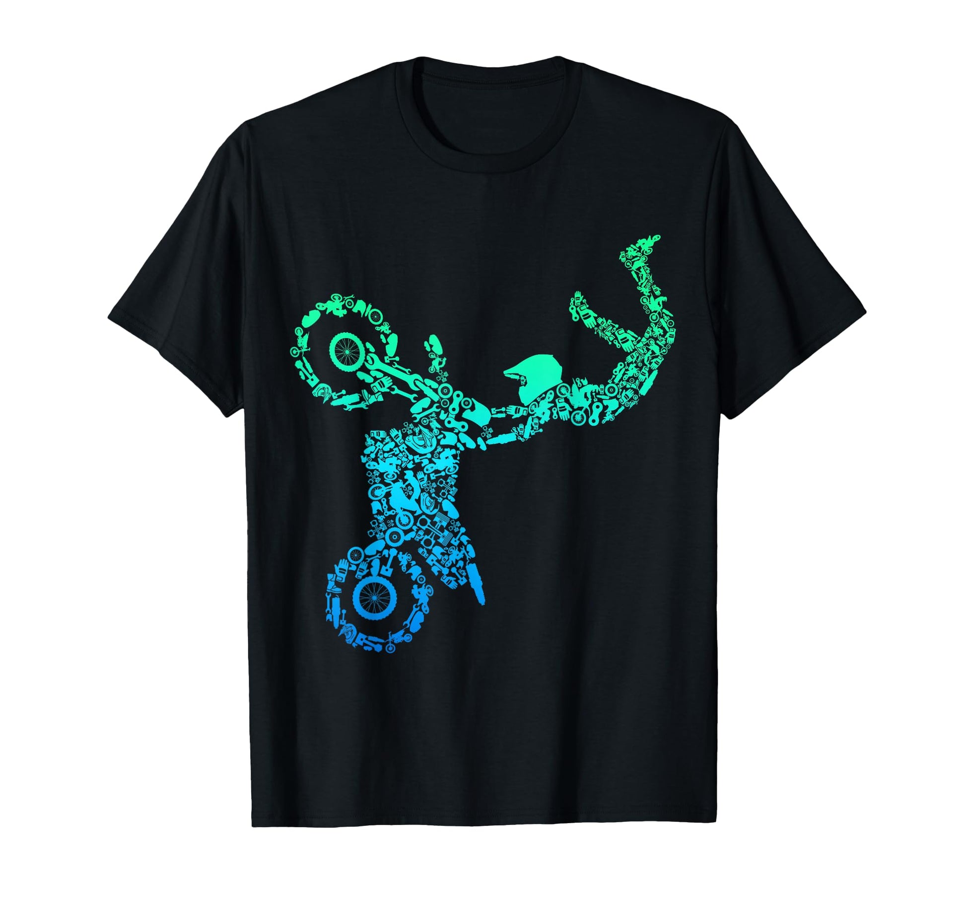 Motocross Enduro Supermoto Bike Dirt Biker T-Shirt - Trendy Graphic Unisex - T-Shirt, Sweatshirt, Hoodie