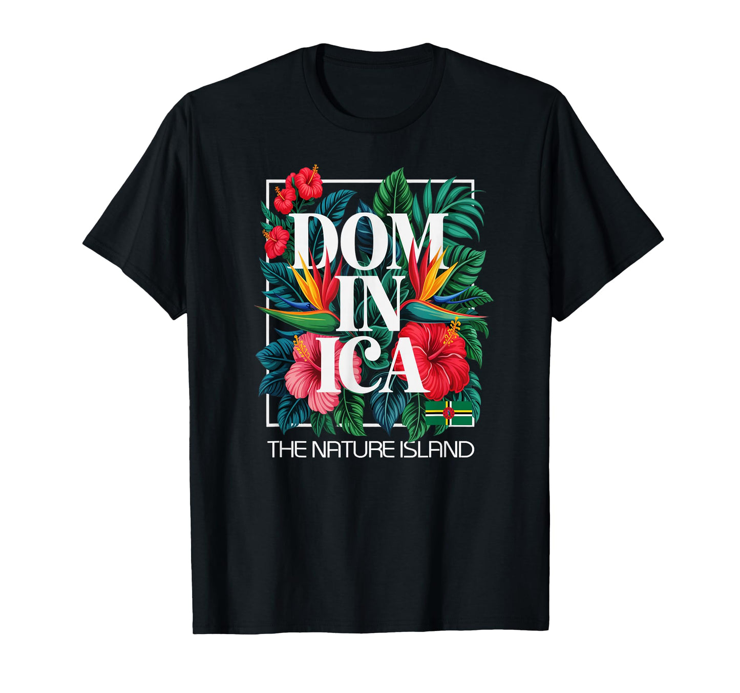 Dominica Vacation Island West Indies T-Shirt - Novelty Apparel Men Women - T-Shirt, Sweatshirt, Hoodie