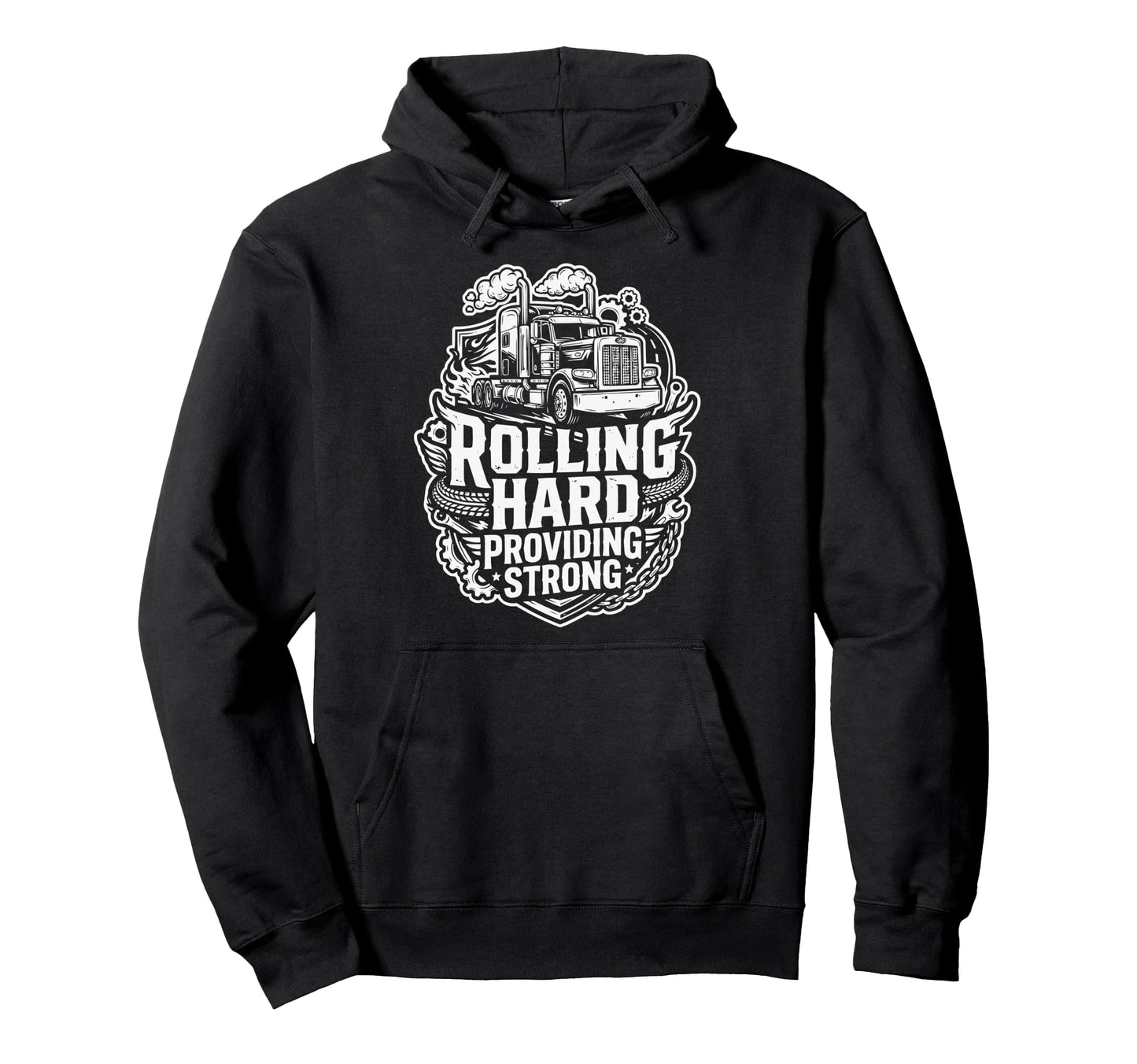 Truck Driver Dad Trucker Daddy Truck Hoodie - Aesthetic Graphic for Adults - T-Shirt, Sweatshirt, Hoodie