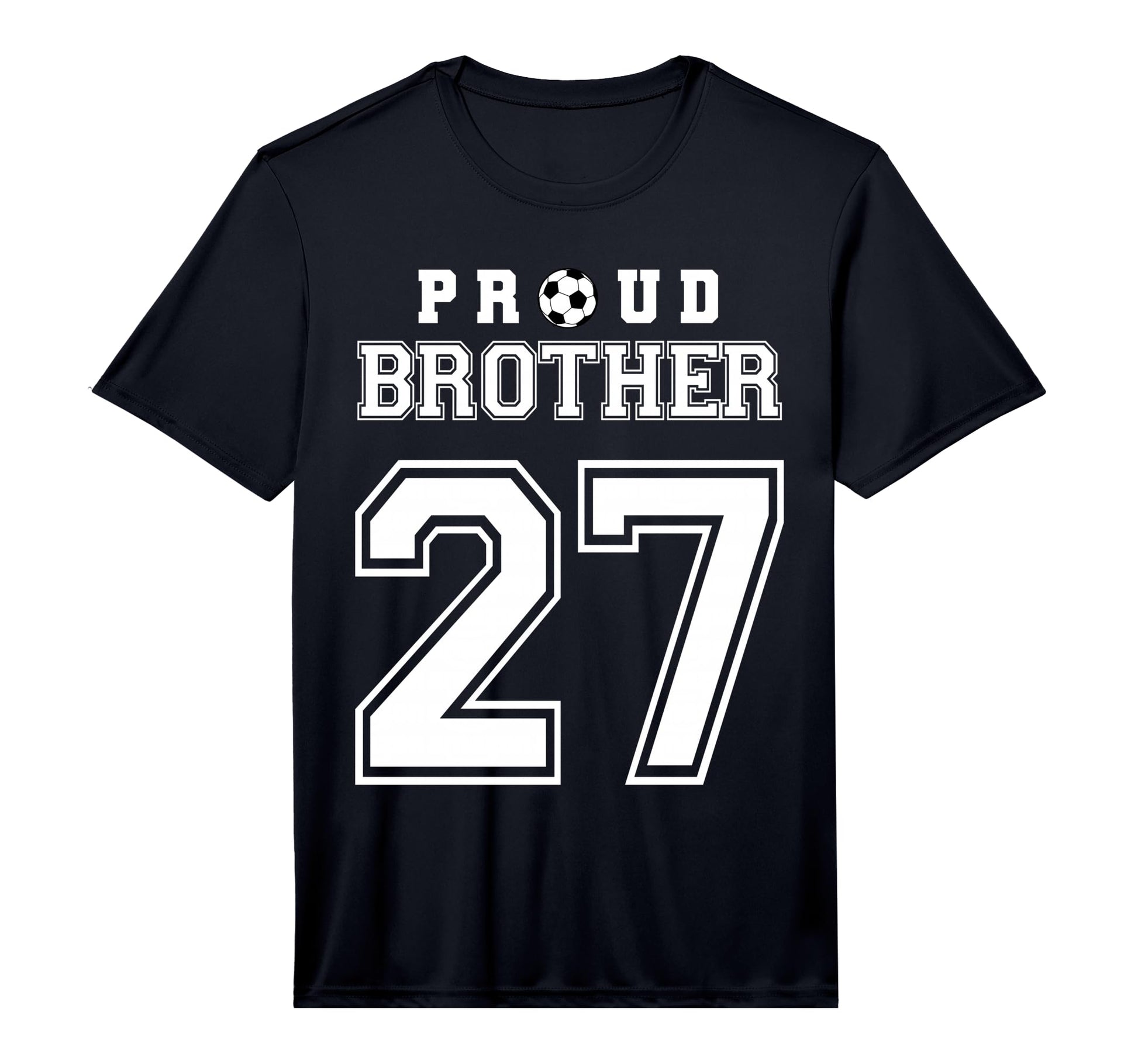 Number 27 Custom Proud Soccer T-Shirt - Casual Everyday Wear for Adults - T-Shirt, Sweatshirt, Hoodie