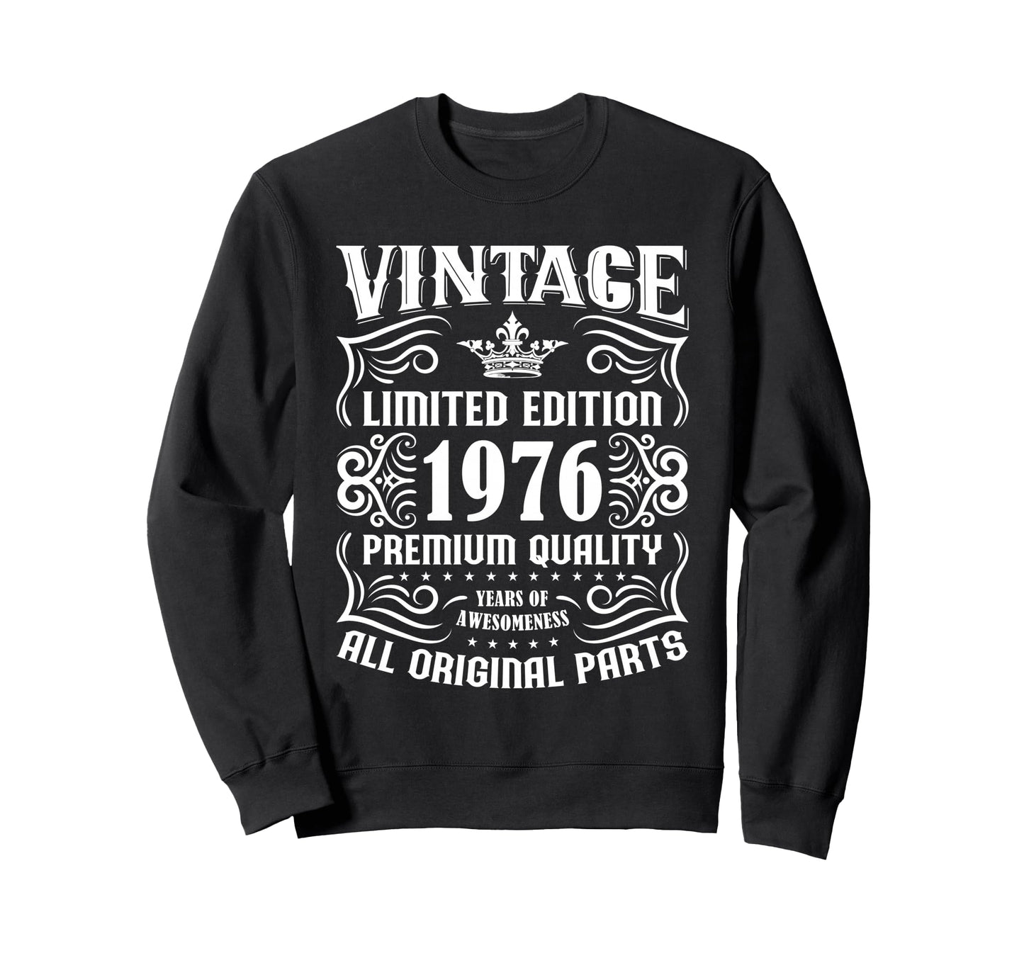 1976 T Shirts Funny 50Th Birthday Sweatshirt - Unique Graphic Unisex - T-Shirt, Sweatshirt, Hoodie