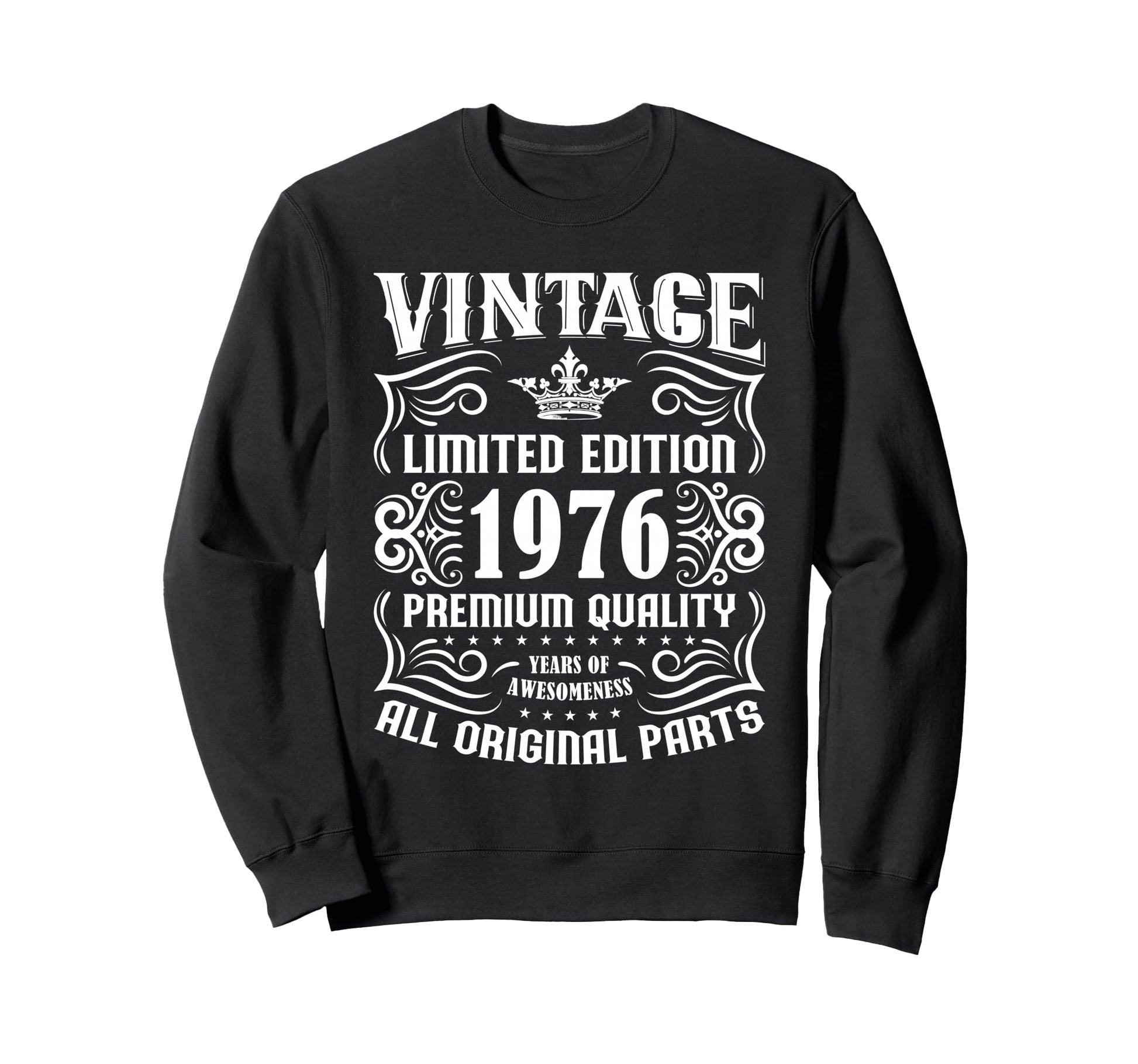 1976 T Shirts Funny 50Th Birthday Sweatshirt - Unique Graphic Unisex - T-Shirt, Sweatshirt, Hoodie