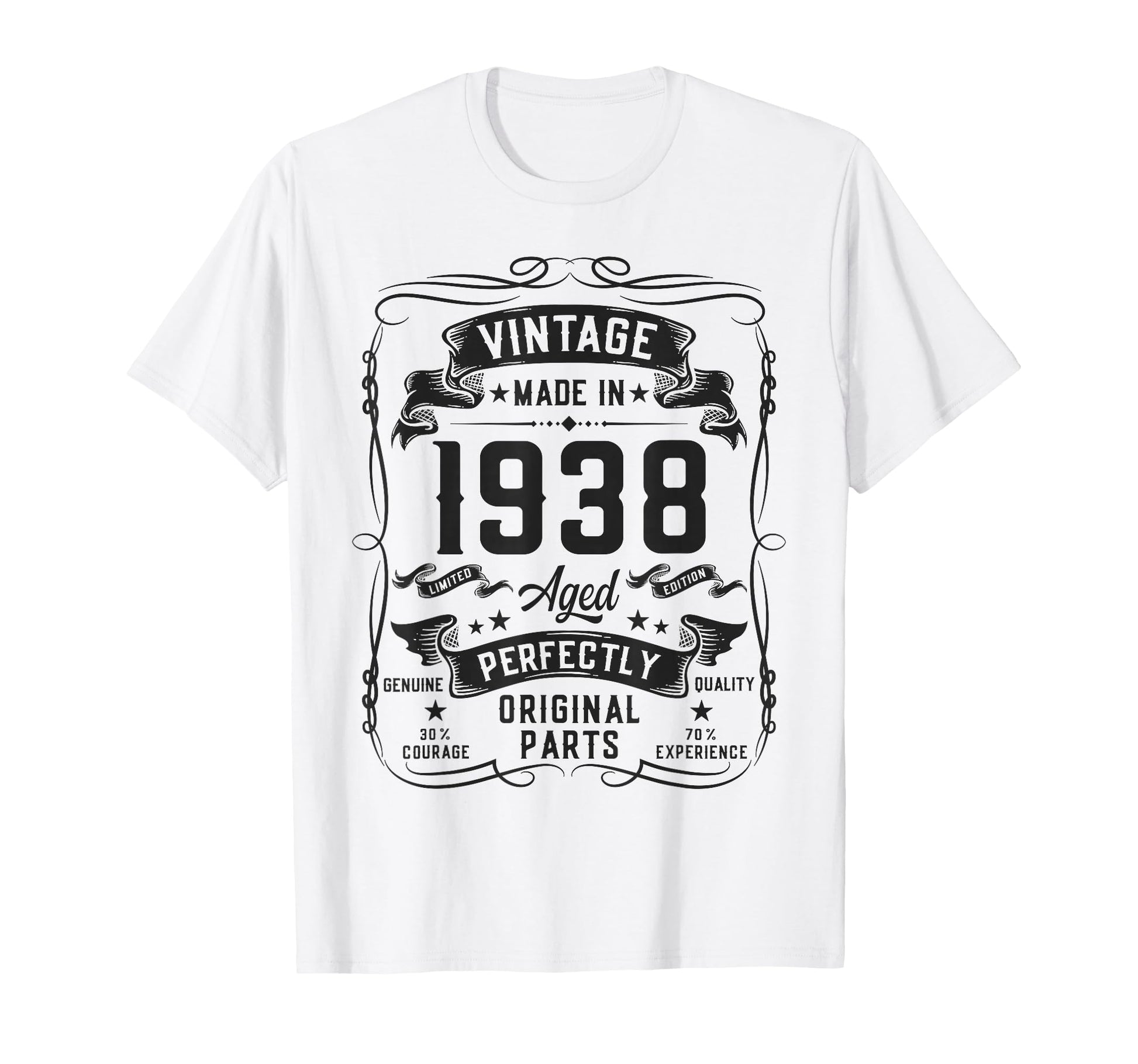 1938 88Yr 88Th Birthday Gifts 88 T-Shirt - Streetwear Style Men Women - T-Shirt, Sweatshirt, Hoodie