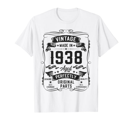 1938 88Yr 88Th Birthday Gifts 88 T-Shirt - Streetwear Style Men Women - T-Shirt, Sweatshirt, Hoodie
