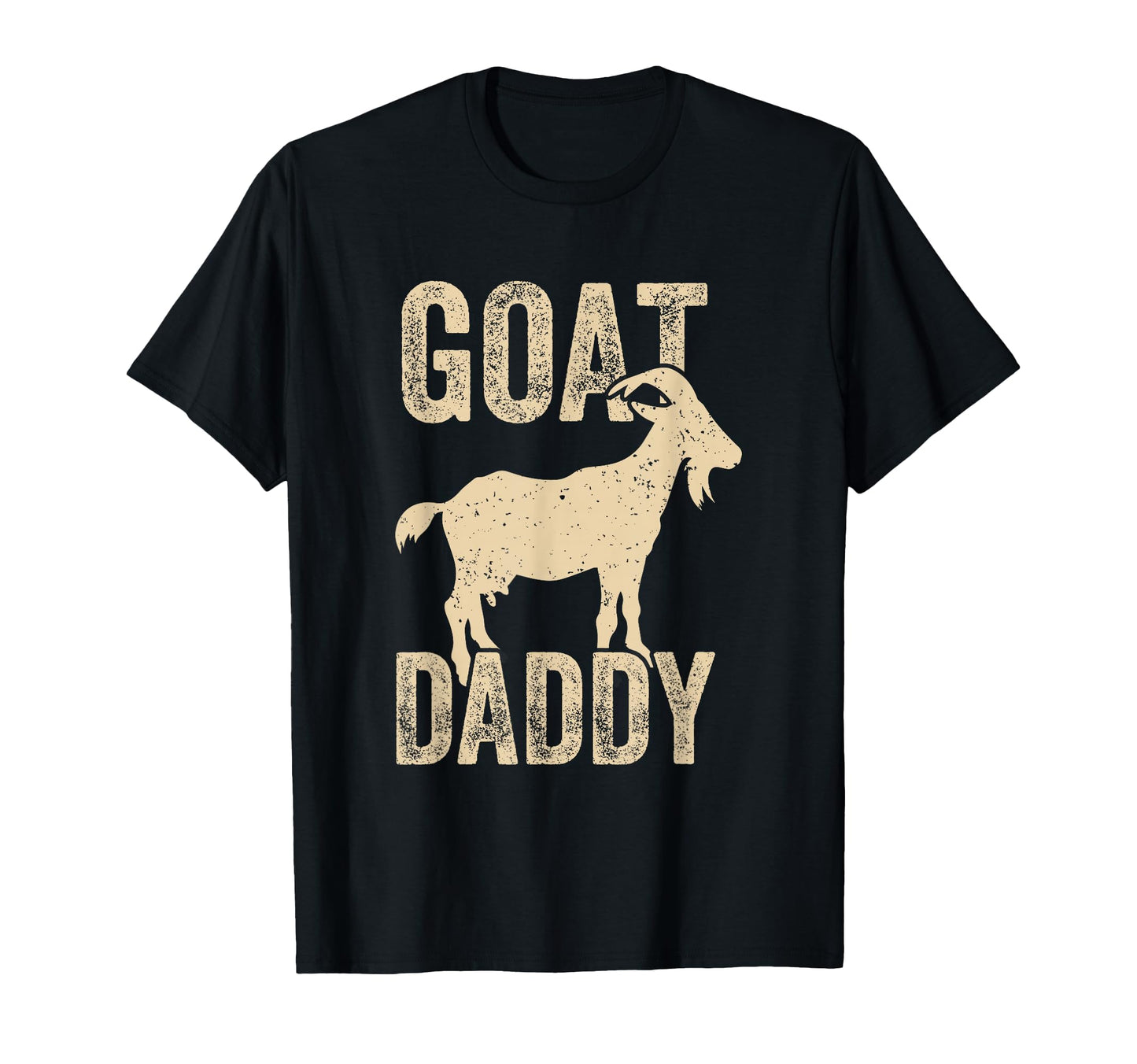 Goat Daddy Greatest Dad All Time Funny T-Shirt - Graphic Print Men Women - T-Shirt, Sweatshirt, Hoodie