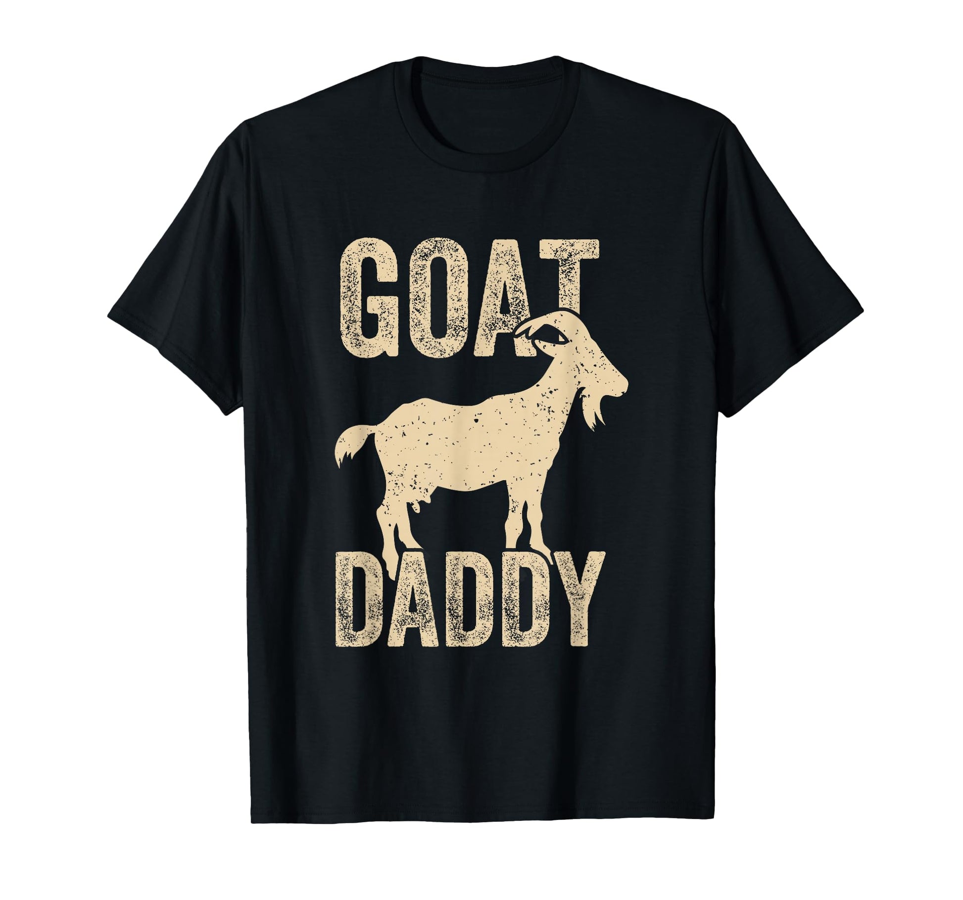Goat Daddy Greatest Dad All Time Funny T-Shirt - Graphic Print Men Women - T-Shirt, Sweatshirt, Hoodie
