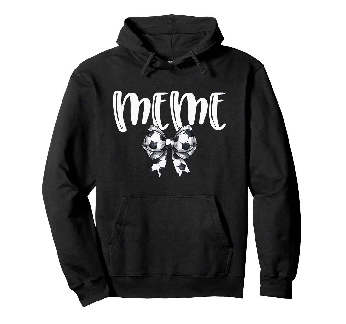 Coquette Soccer Meme Spirit Hoodie - Graphic Print for Adults - T-Shirt, Sweatshirt, Hoodie