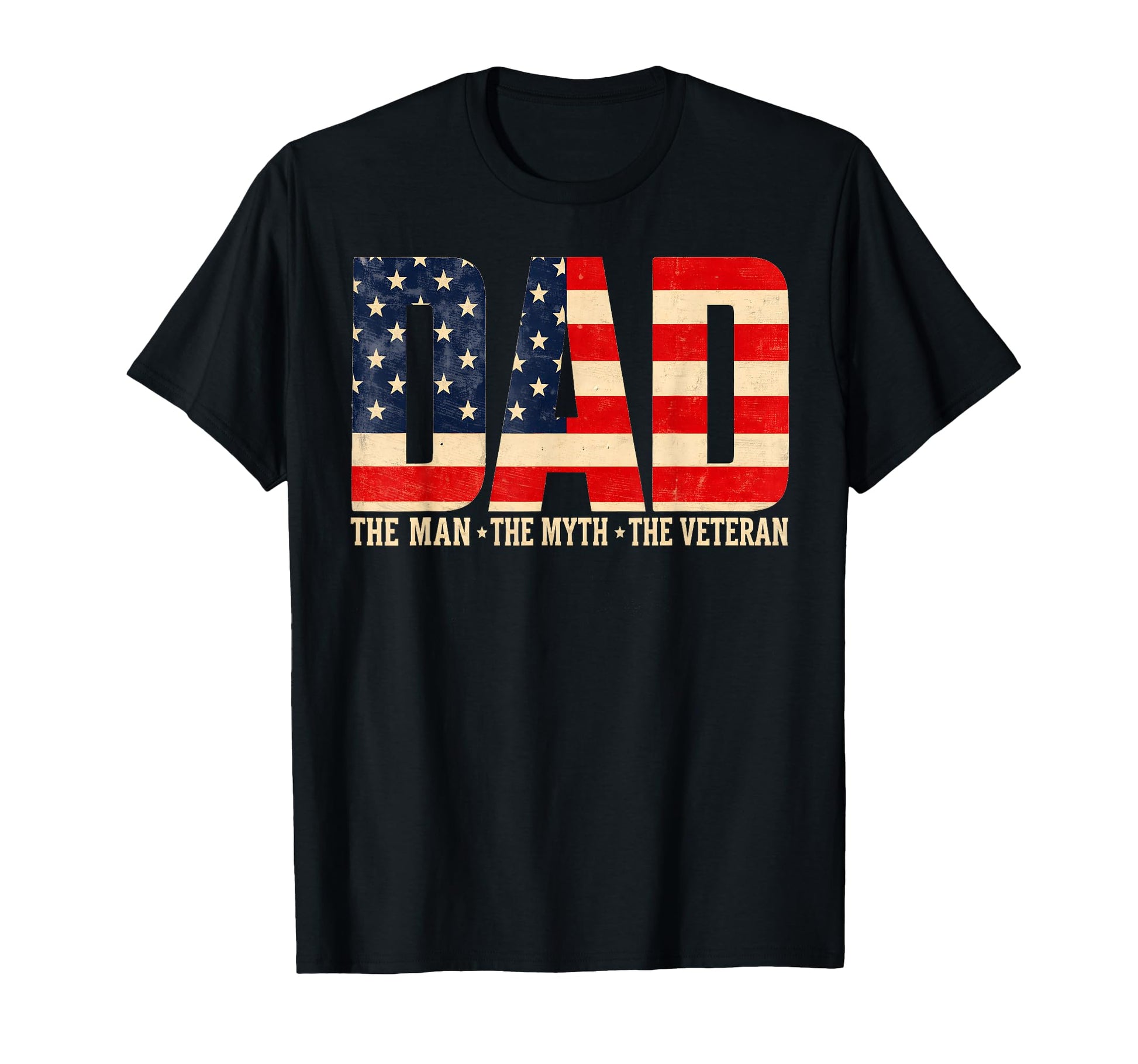 Dad Hero Veteran Us Veteran Dad Fathers T-Shirt - Graphic Print for Adults - T-Shirt, Sweatshirt, Hoodie