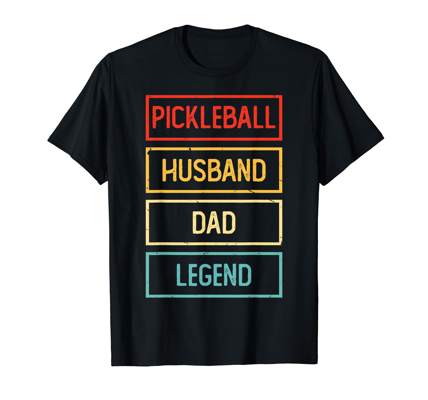 Pickleball Husband Dad Legend Pickleball T-Shirt - Graphic Print Men Women - T-Shirt, Sweatshirt, Hoodie