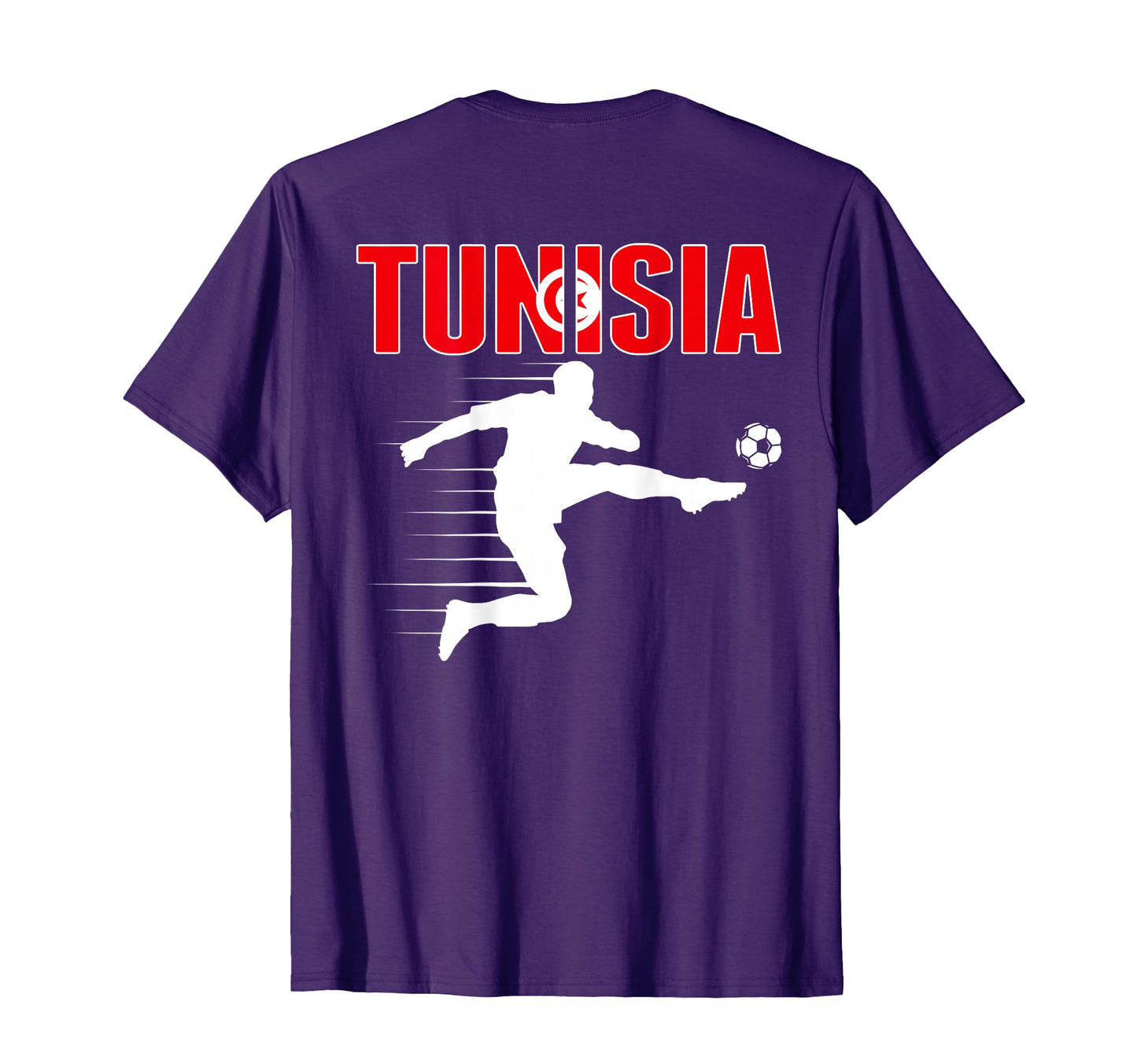 Tunisia Soccer Fans Jersey Proud T-Shirt - Trendy Graphic for Adults - T-Shirt, Sweatshirt, Hoodie