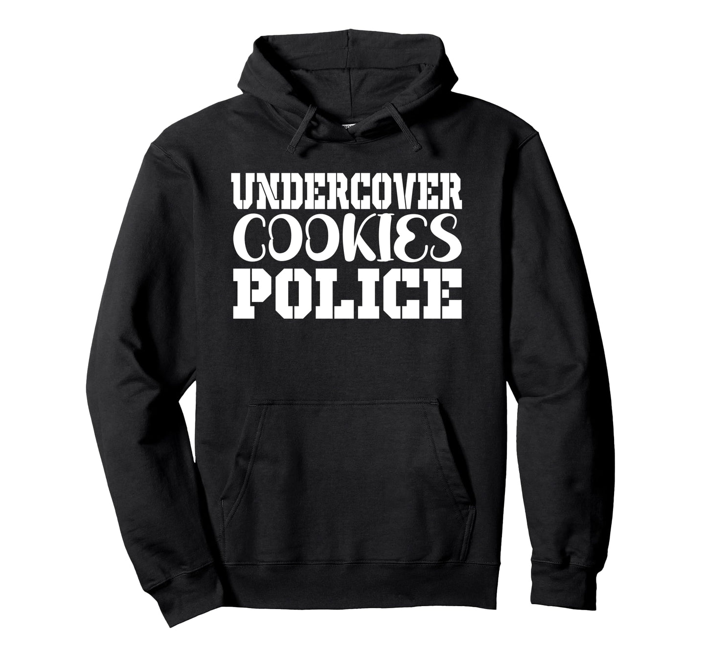 Undercover Cookie Police Eater Hoodie - Casual Everyday Wear for Adults - T-Shirt, Sweatshirt, Hoodie