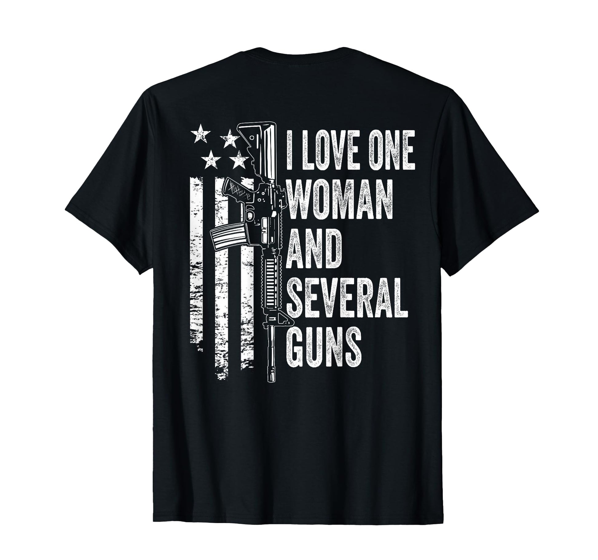 I Love One And Several Guns Husband T-Shirt - Unique Graphic for Adults - T-Shirt, Sweatshirt, Hoodie