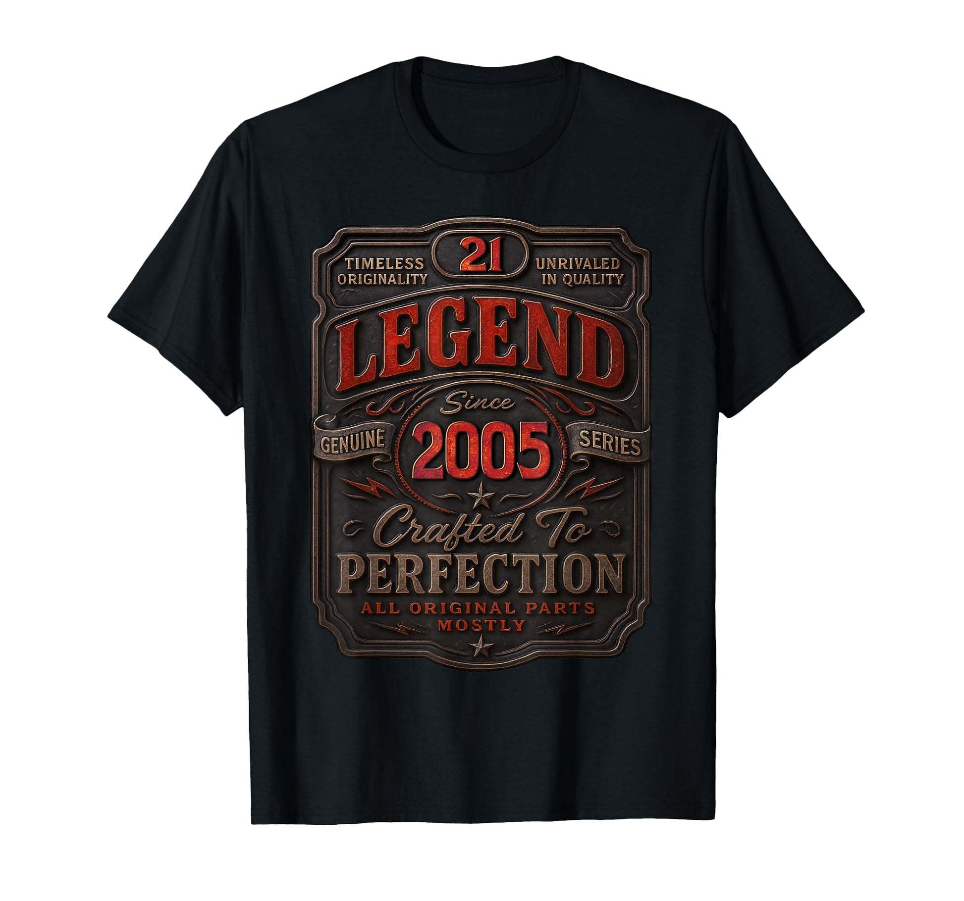 2005 21 Year Old 21St Birthday T-Shirt - Fun Novelty Design Men Women - T-Shirt, Sweatshirt, Hoodie