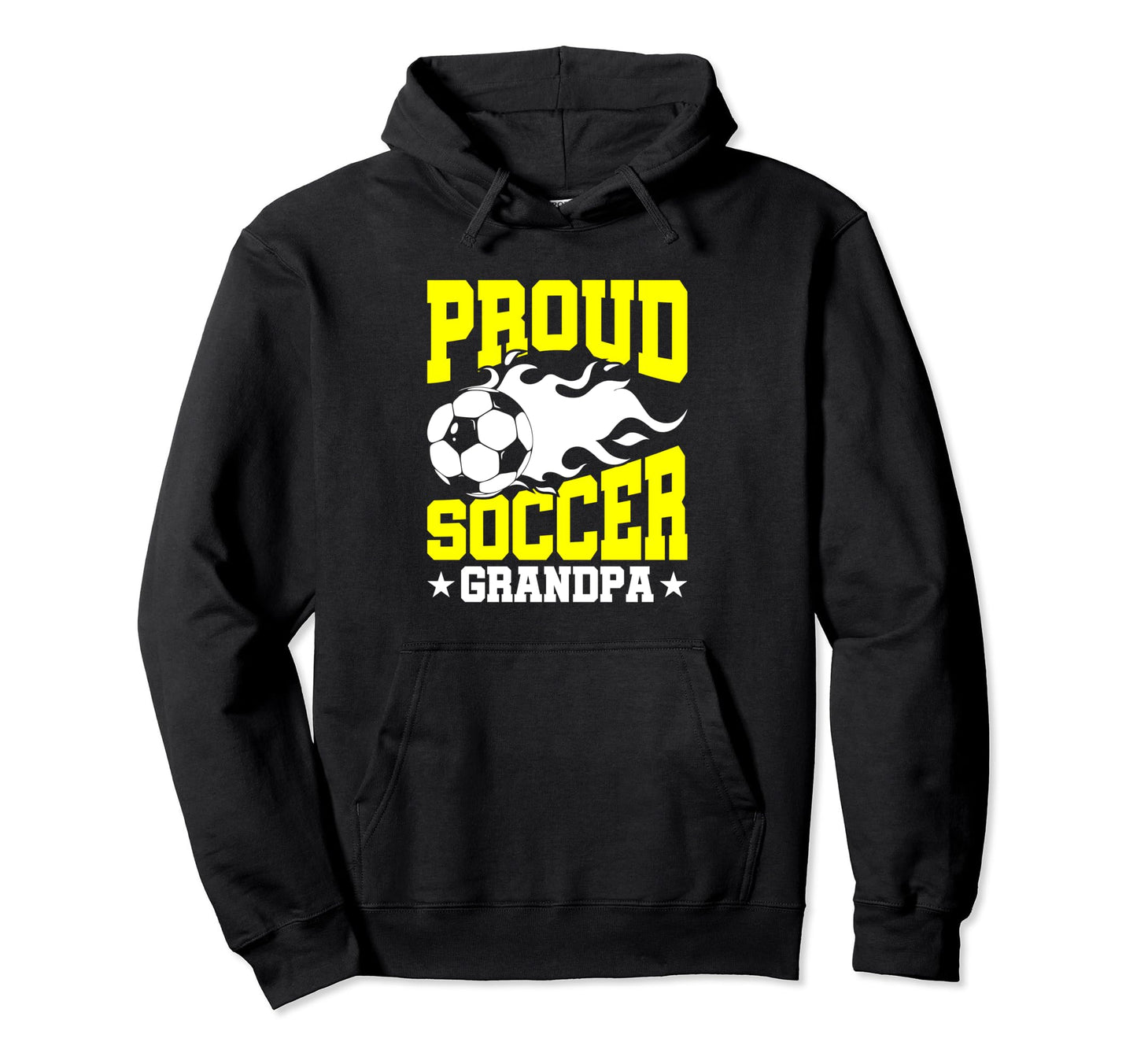 Proud Soccer Grandpa Hoodie - Unique Graphic for Adults - T-Shirt, Sweatshirt, Hoodie