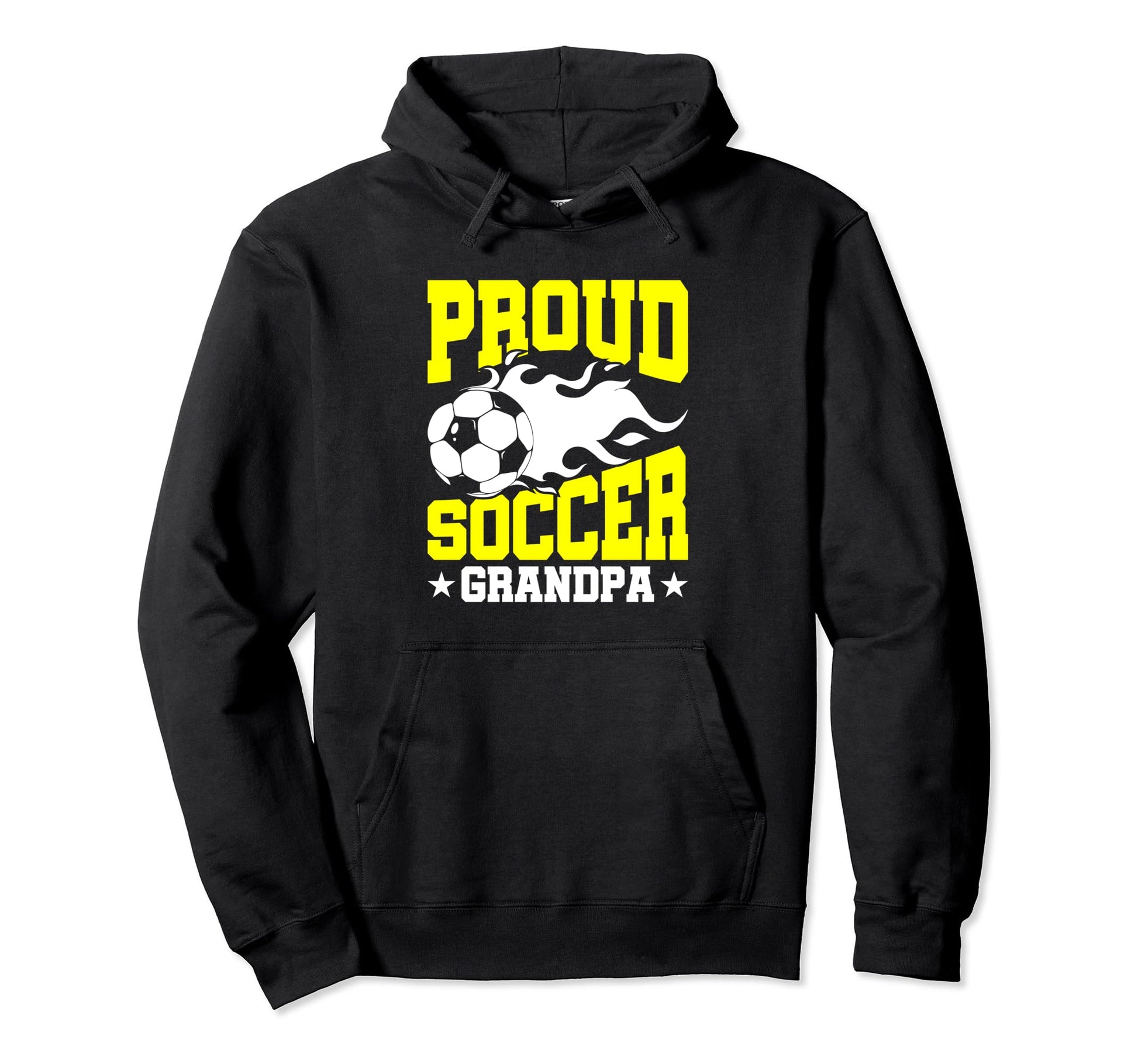 Proud Soccer Grandpa Hoodie - Unique Graphic for Adults - T-Shirt, Sweatshirt, Hoodie