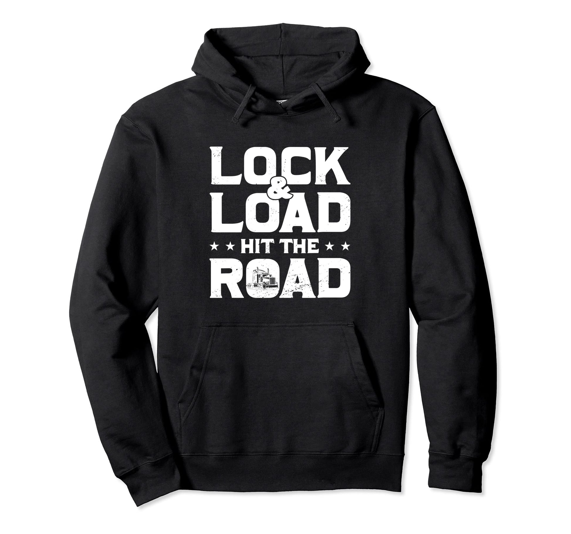 Truck Driver Trucker Freighter Delivery Hoodie - Novelty Apparel Men Women - T-Shirt, Sweatshirt, Hoodie