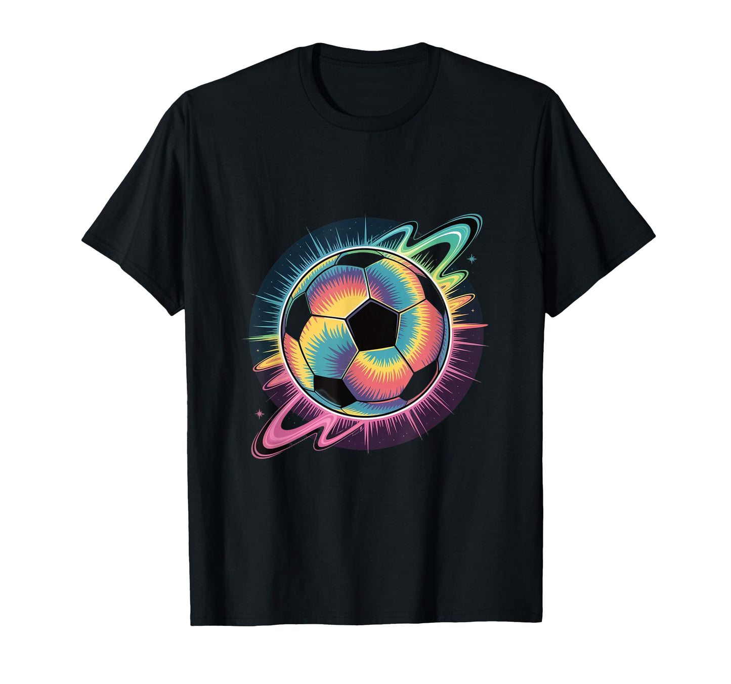 Galaxy Soccer Ball Space Players T-Shirt - Trendy Graphic Unisex - T-Shirt, Sweatshirt, Hoodie