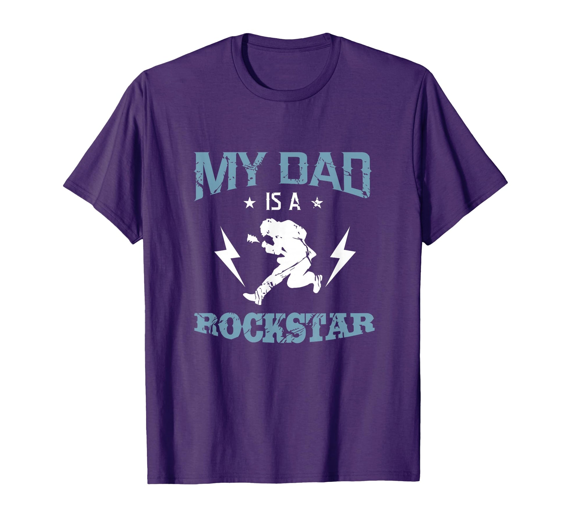 My Dad Is Rockstar Daddy Father Sday T-Shirt - Trendy Graphic for Adults - T-Shirt, Sweatshirt, Hoodie