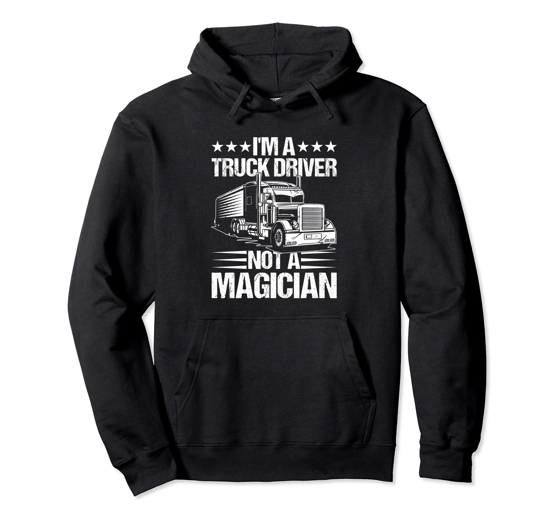 Truck Driver Trucker Freighter Hoodie - Casual Everyday Wear Men Women - T-Shirt, Sweatshirt, Hoodie