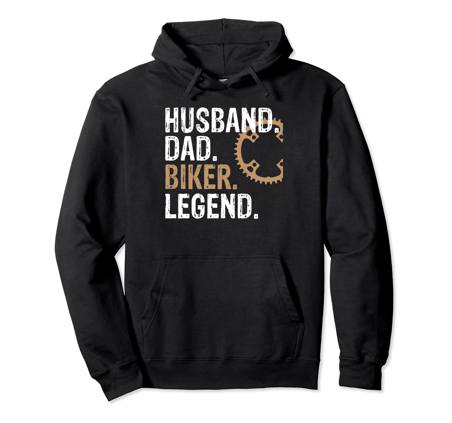 Husband Dad Biker Legend Mountain Bike Hoodie - Aesthetic Graphic Unisex - T-Shirt, Sweatshirt, Hoodie