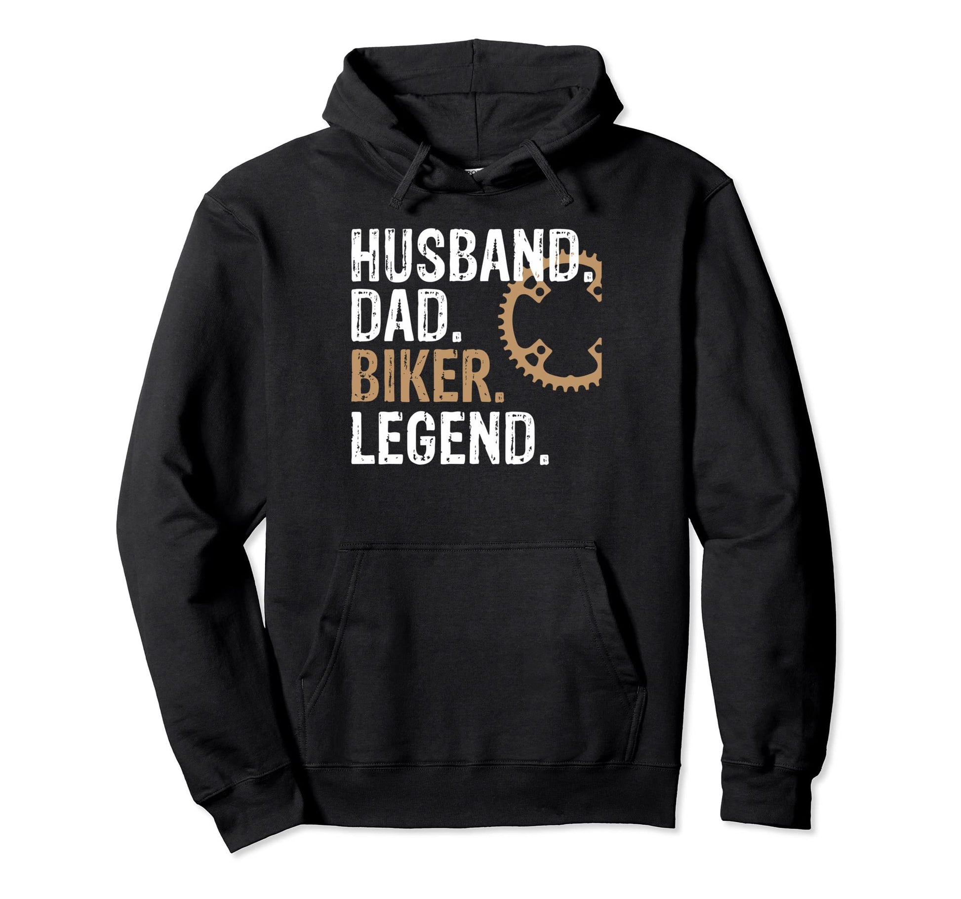 Husband Dad Biker Legend Mountain Bike Hoodie - Aesthetic Graphic Unisex - T-Shirt, Sweatshirt, Hoodie