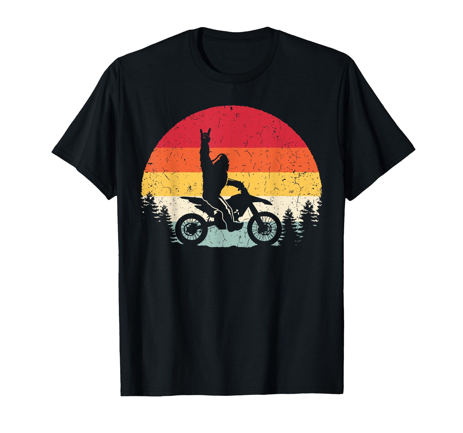 Bigfoot Dirt Bike Motocross Funny T-Shirt - Aesthetic Graphic for Adults - T-Shirt, Sweatshirt, Hoodie