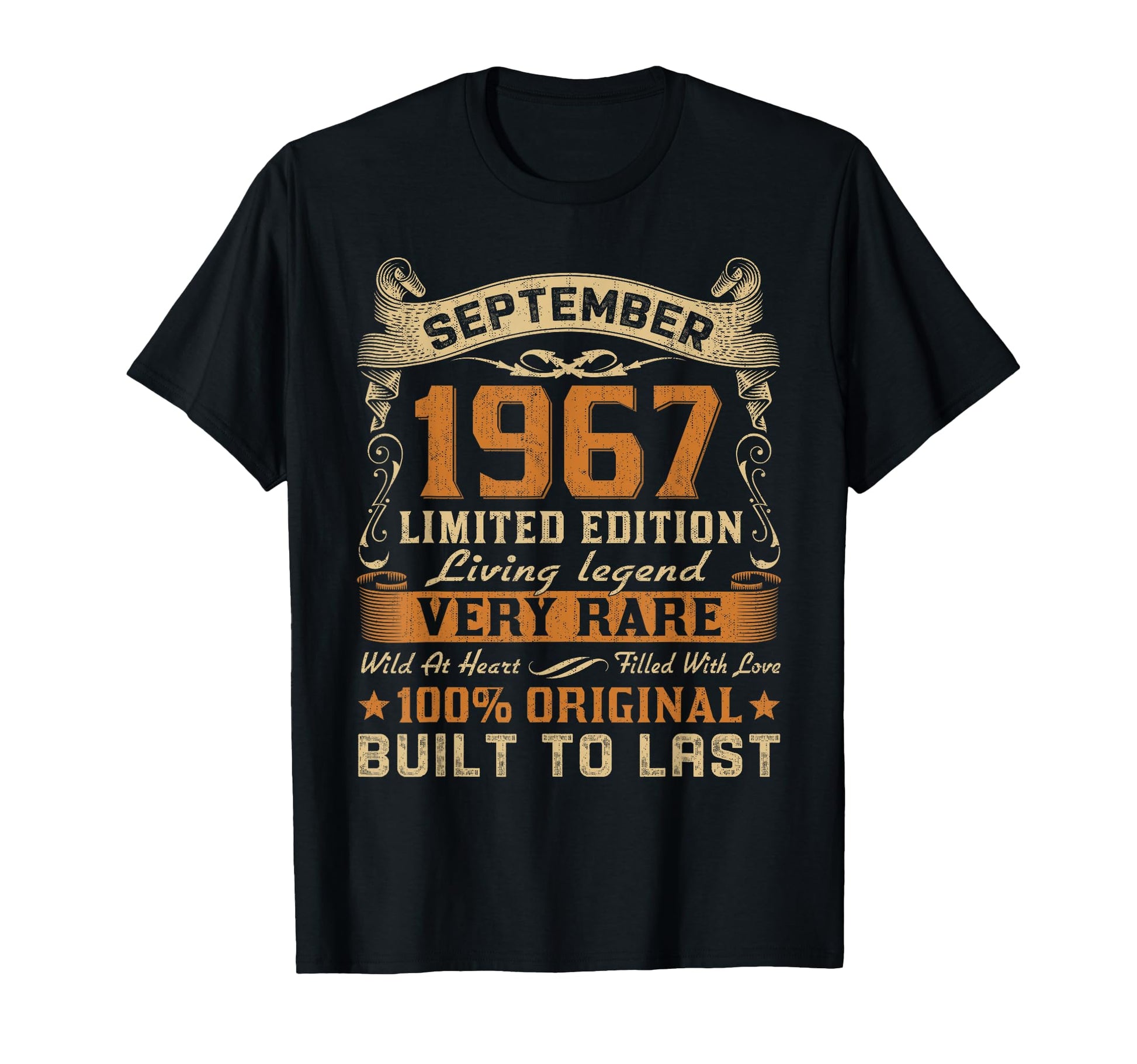 Born September 1967 Birthday September T-Shirt - Graphic Print Men Women - T-Shirt, Sweatshirt, Hoodie