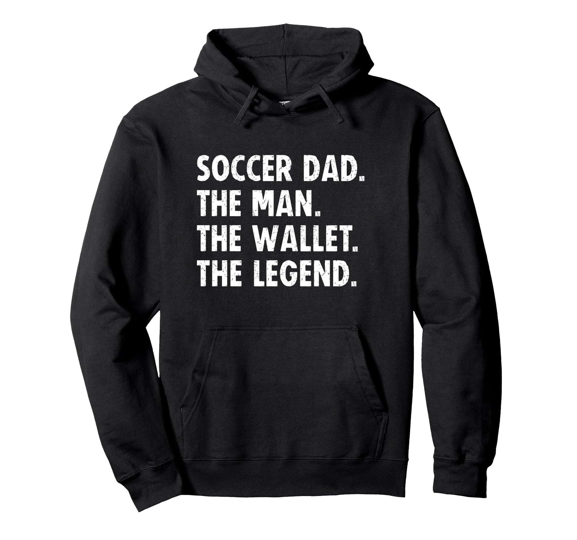 Soccer Dad Funny Wallet Legend Hoodie - Trendy Graphic Men Women - T-Shirt, Sweatshirt, Hoodie
