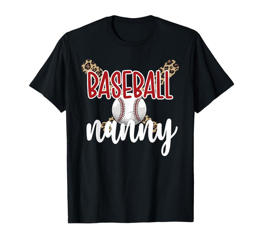 Baseball Nanny Grandma Baseball Player T-Shirt - Fun Novelty Design Unisex - T-Shirt, Sweatshirt, Hoodie