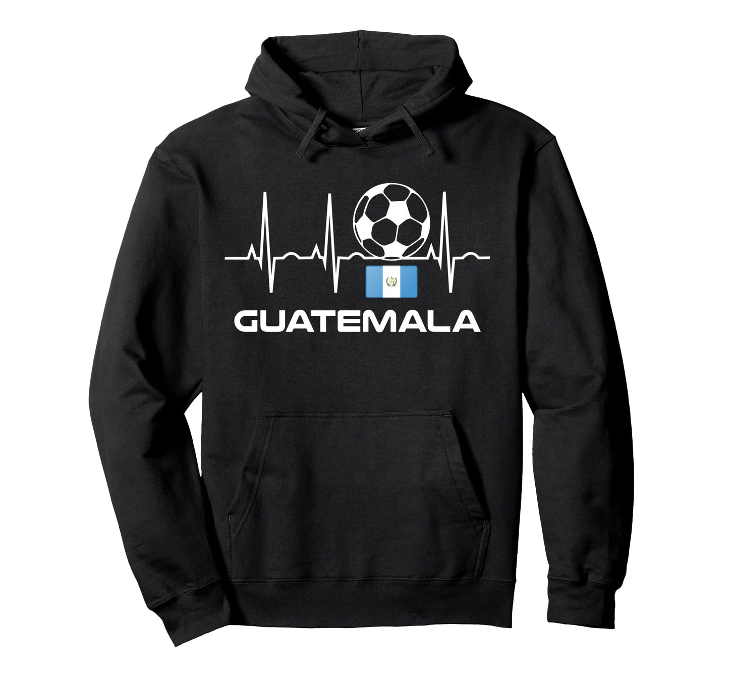 Guatemala Soccer Guatemalan Football Hoodie - Custom Art Print for Adults - T-Shirt, Sweatshirt, Hoodie