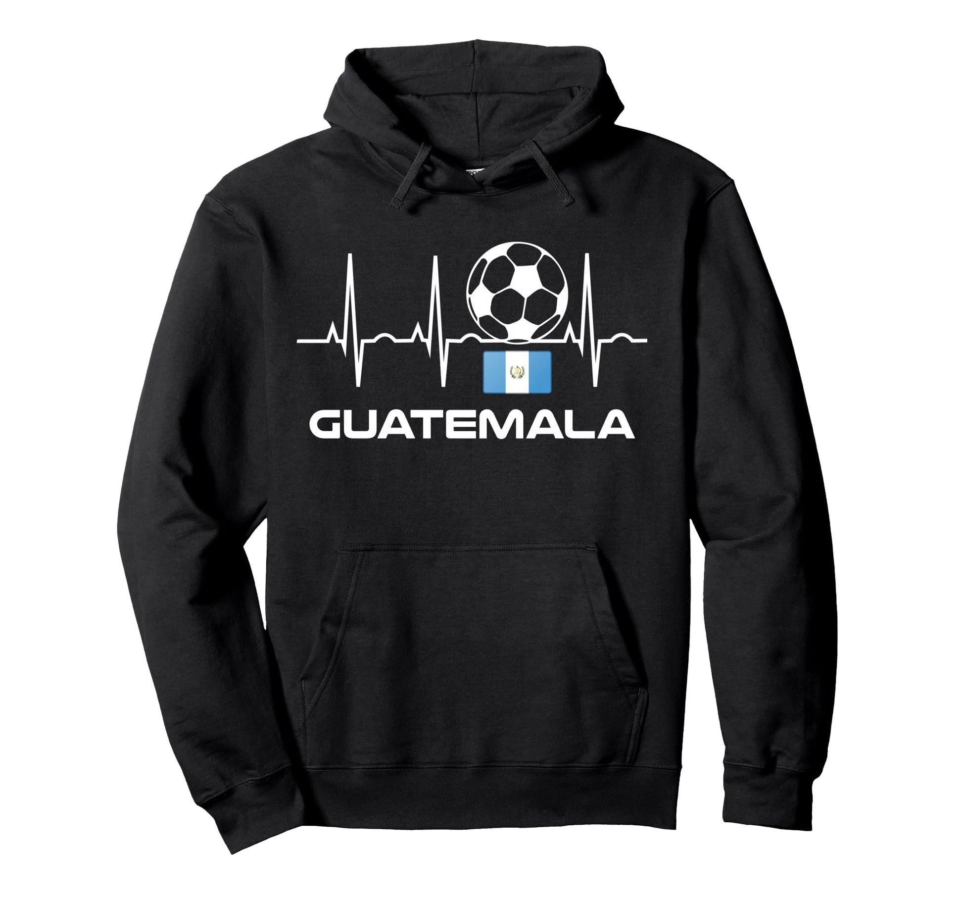 Guatemala Soccer Guatemalan Football Hoodie - Custom Art Print for Adults - T-Shirt, Sweatshirt, Hoodie