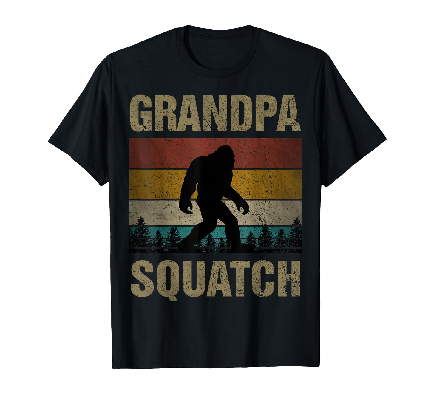 Grandpa Squatch Bigfoot Grandpa T-Shirt - Aesthetic Graphic for Adults - T-Shirt, Sweatshirt, Hoodie