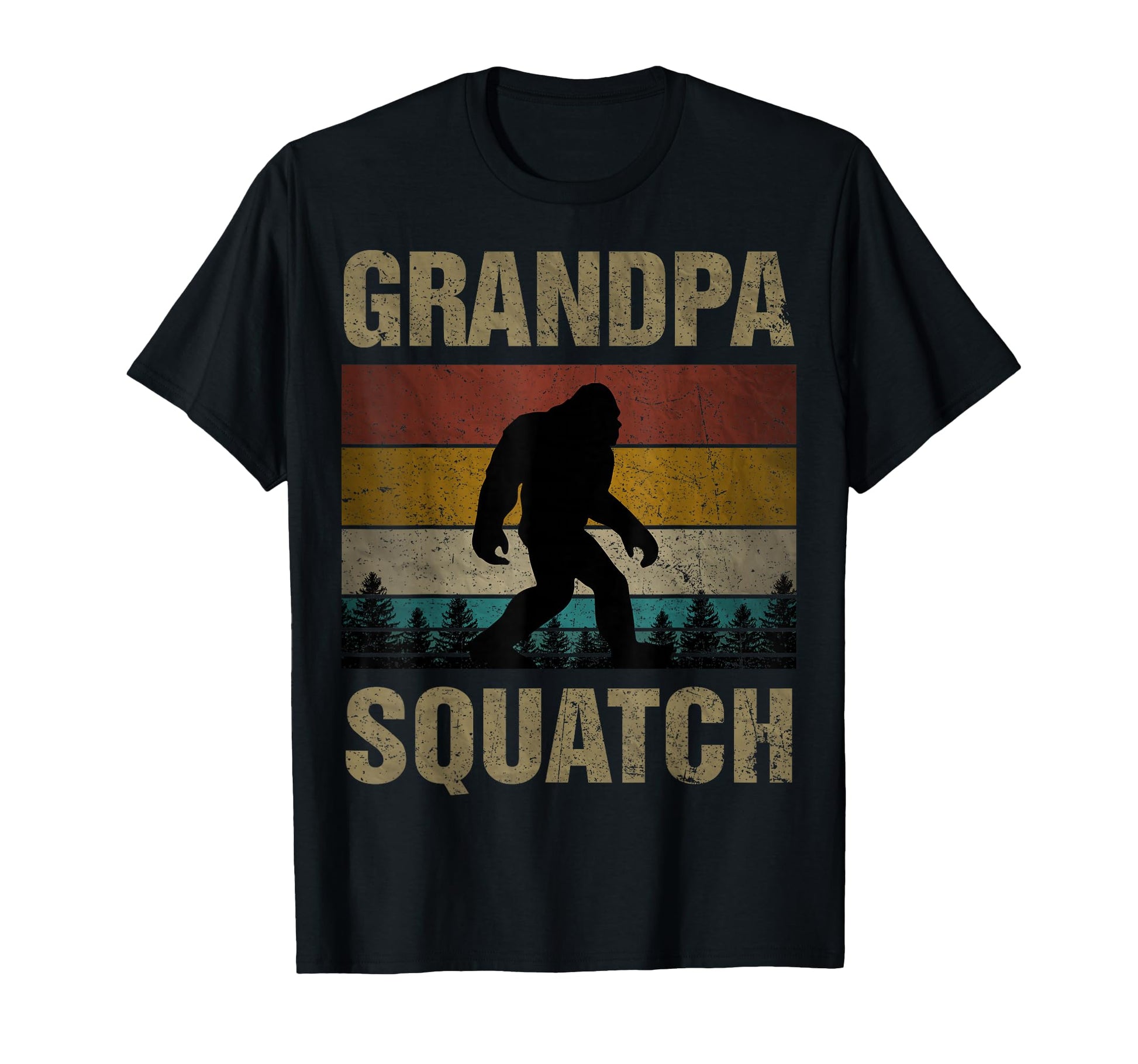 Grandpa Squatch Bigfoot Grandpa T-Shirt - Aesthetic Graphic for Adults - T-Shirt, Sweatshirt, Hoodie
