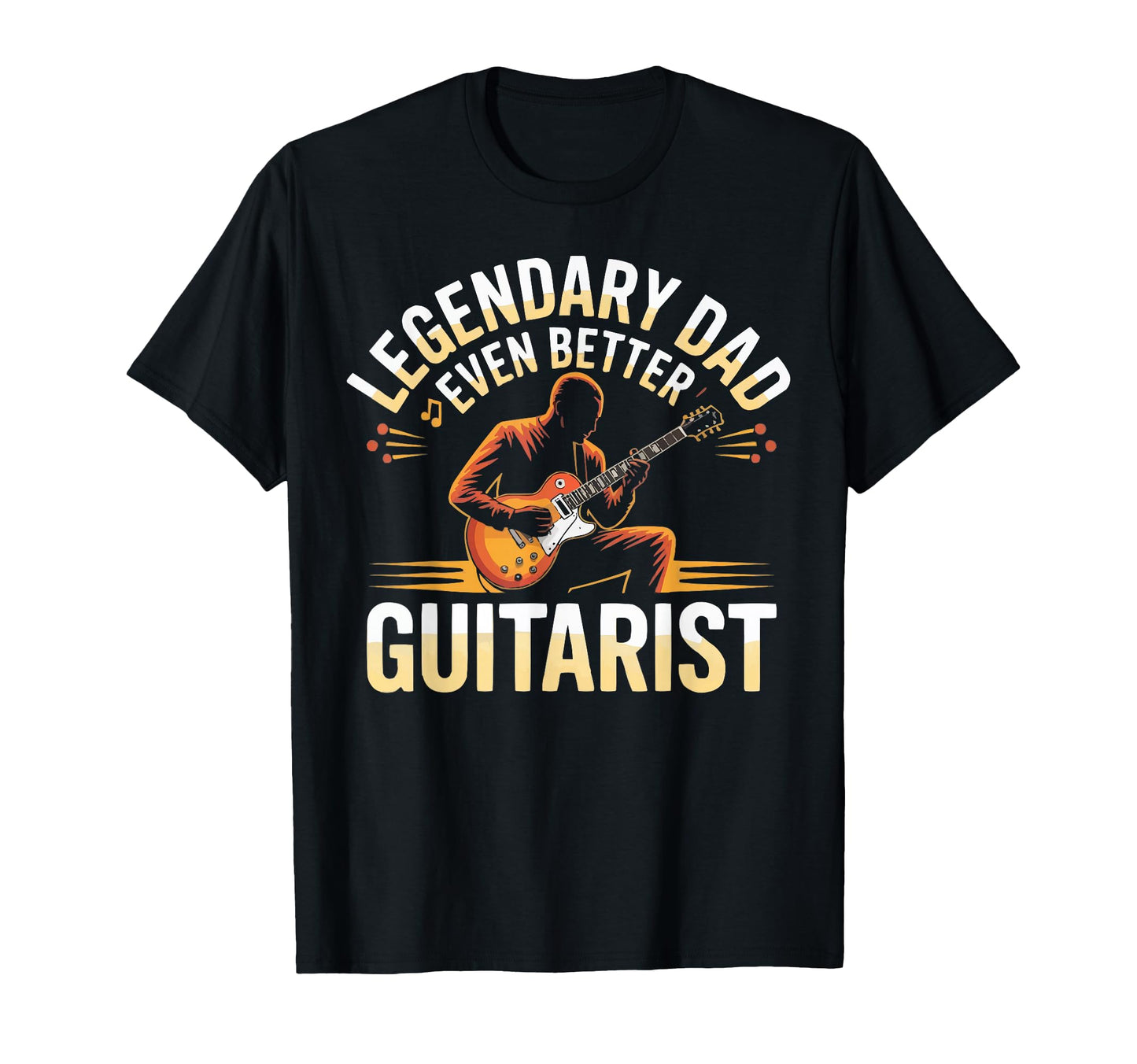 Guitarist Dad Guitar Player Daddy T-Shirt - Aesthetic Graphic for Adults - T-Shirt, Sweatshirt, Hoodie