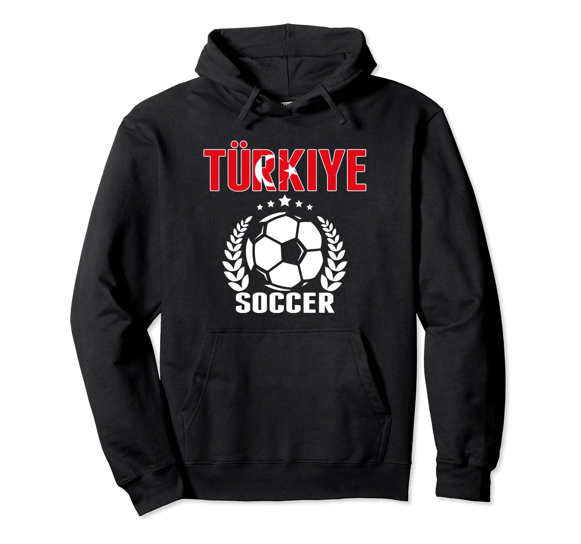 Turkiye Soccer Fans Jersey Proud Hoodie - Minimalist Print Men Women - T-Shirt, Sweatshirt, Hoodie