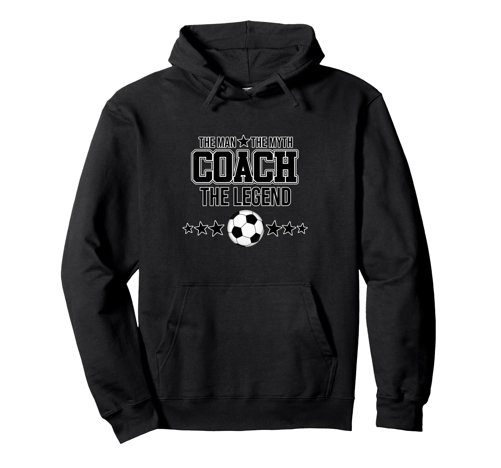 Coach Myth Legend Soccer Football Hoodie - Casual Everyday Wear Unisex - T-Shirt, Sweatshirt, Hoodie