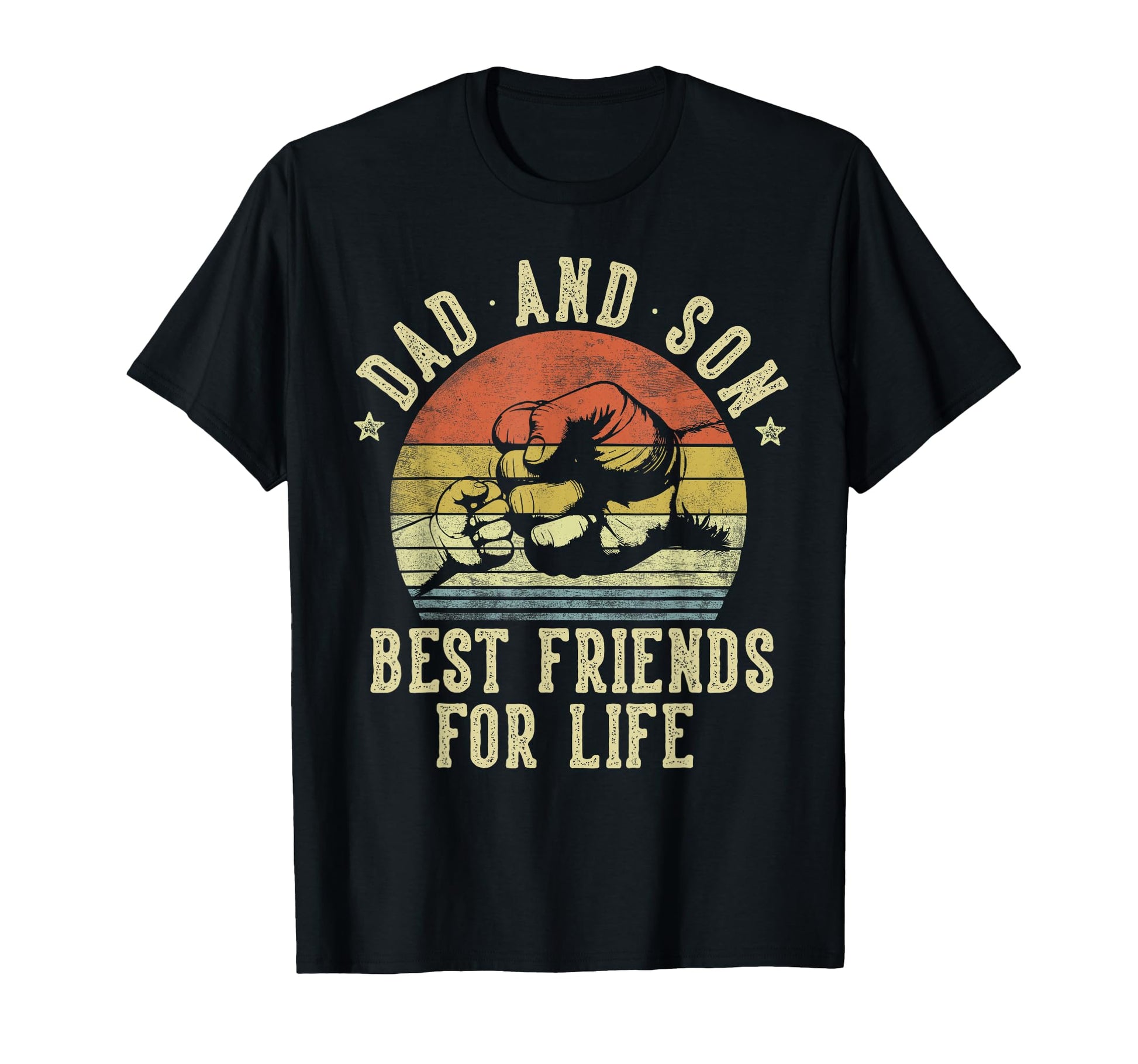 Dad And Son Best Friends Life T-Shirt - Fun Novelty Design for Adults - T-Shirt, Sweatshirt, Hoodie