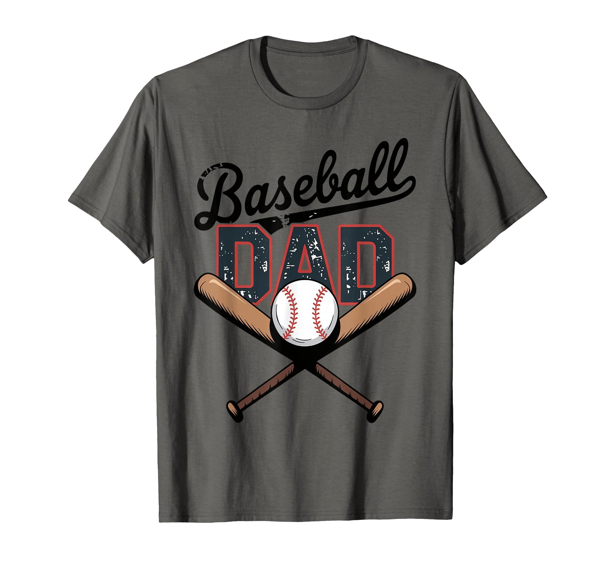 Funny Baseball Dad Fathers Day Game T-Shirt - Minimalist Print for Adults - T-Shirt, Sweatshirt, Hoodie