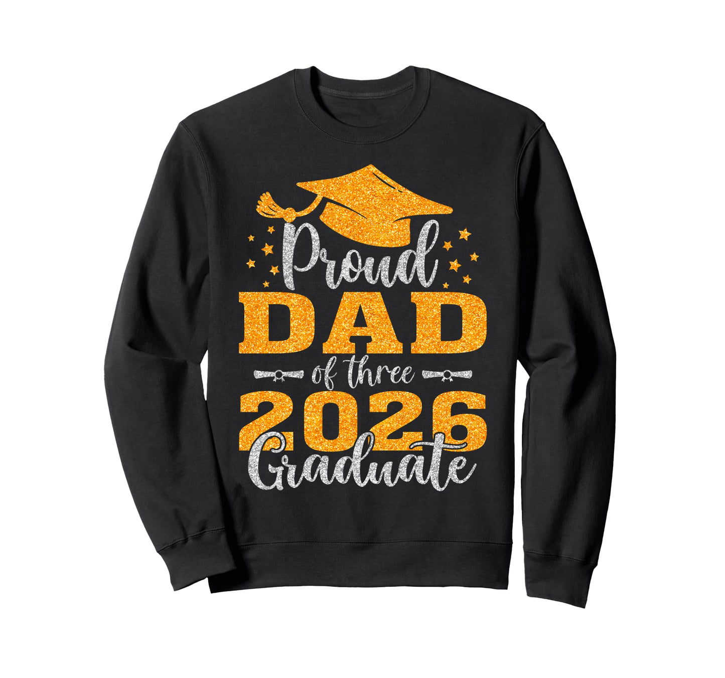 Two Class 2025 Graduate Matching Family Sweatshirt - Trendy Graphic Unisex - T-Shirt, Sweatshirt, Hoodie