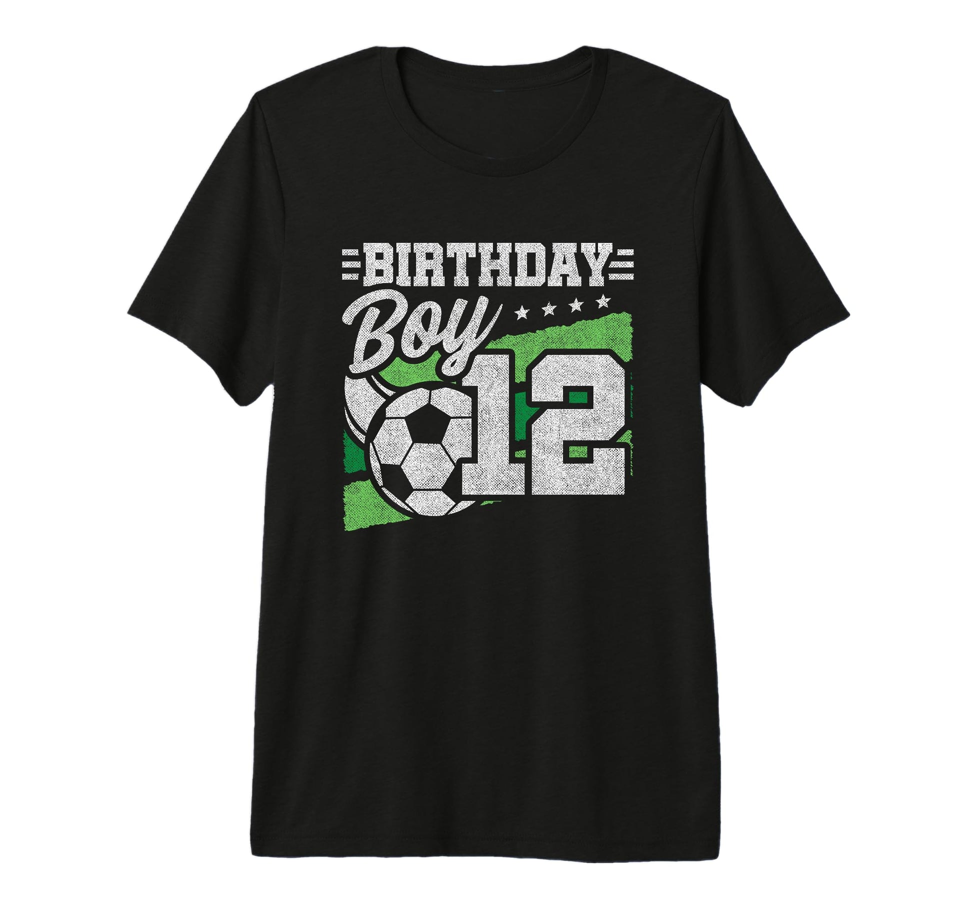 12 Year Old Soccer Birthday 12Th T-Shirt - Trendy Graphic Men Women - T-Shirt, Sweatshirt, Hoodie