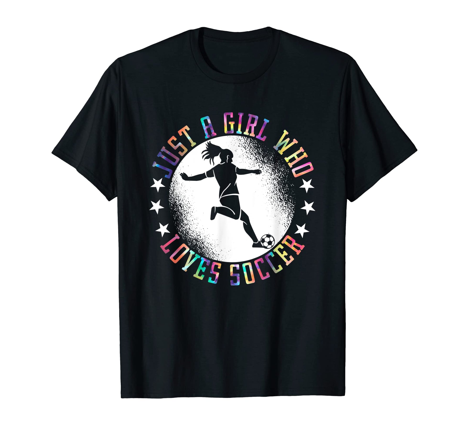 Just Who Loves Soccer Soccer T-Shirt - Minimalist Print Men Women - T-Shirt, Sweatshirt, Hoodie
