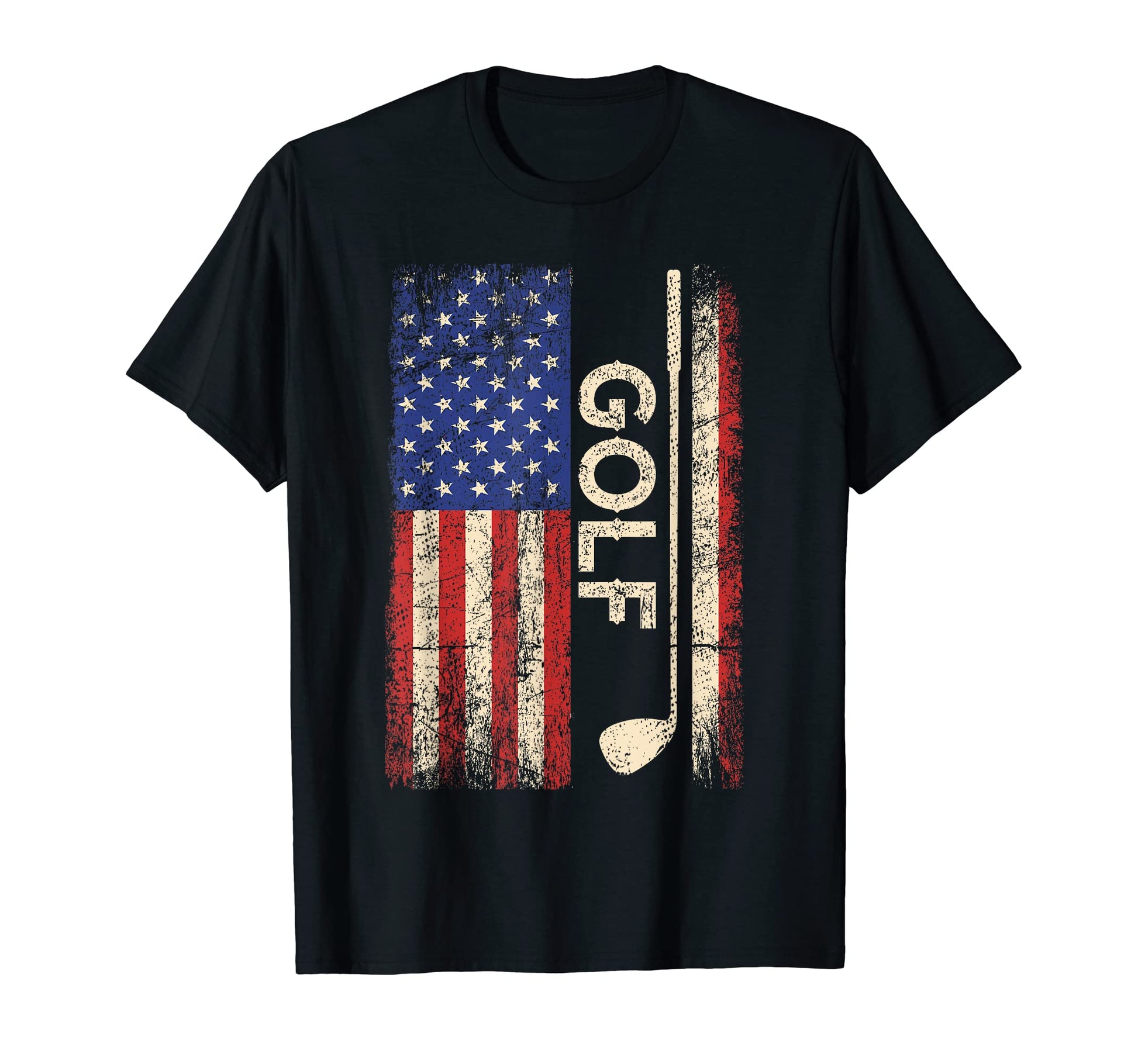 Golf American Usa Flag Shirts Golfer Dad T-Shirt - Streetwear Style Unisex - T-Shirt, Sweatshirt, Hoodie